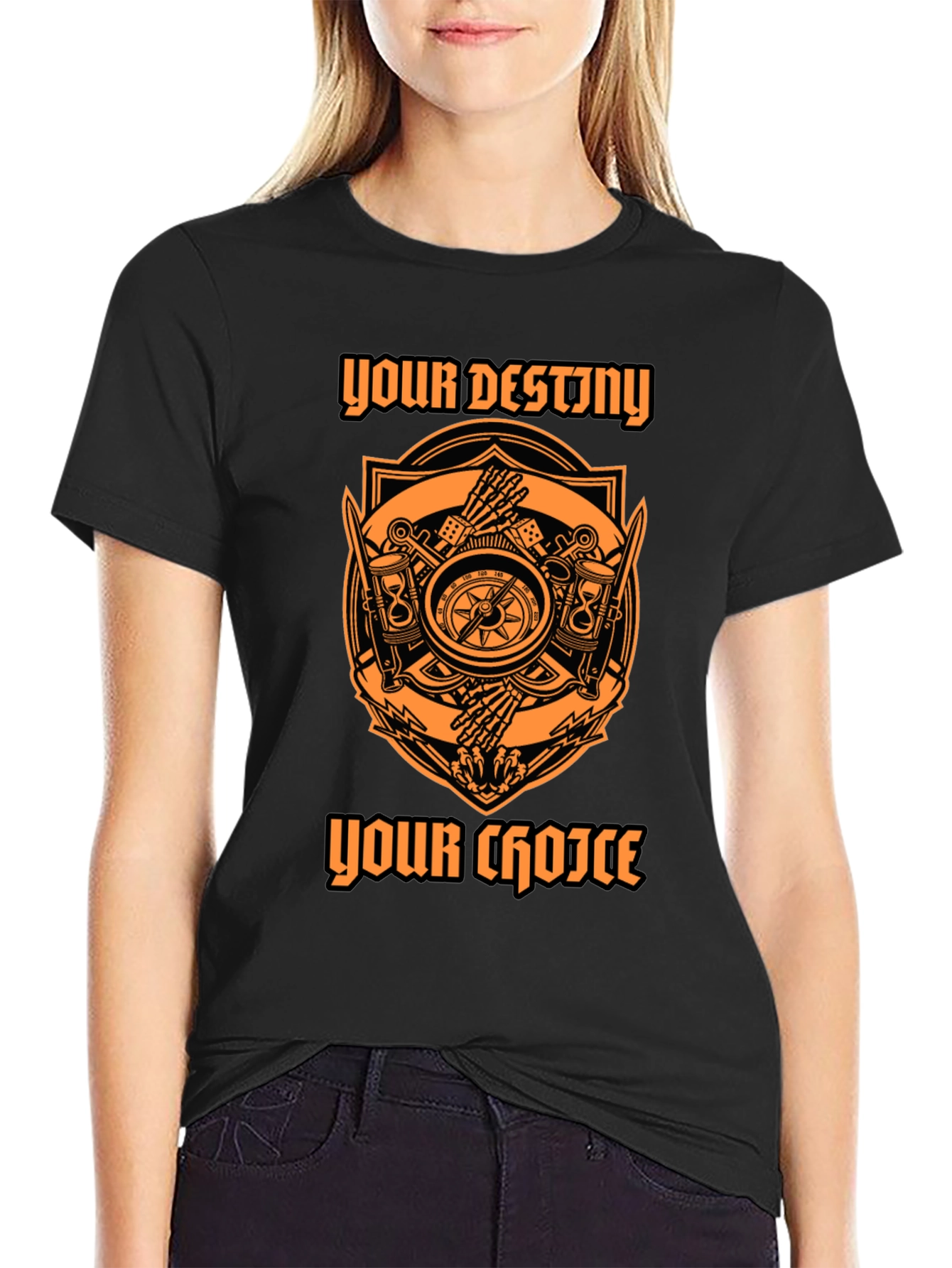Destiny Choice Graphic Tee - Black