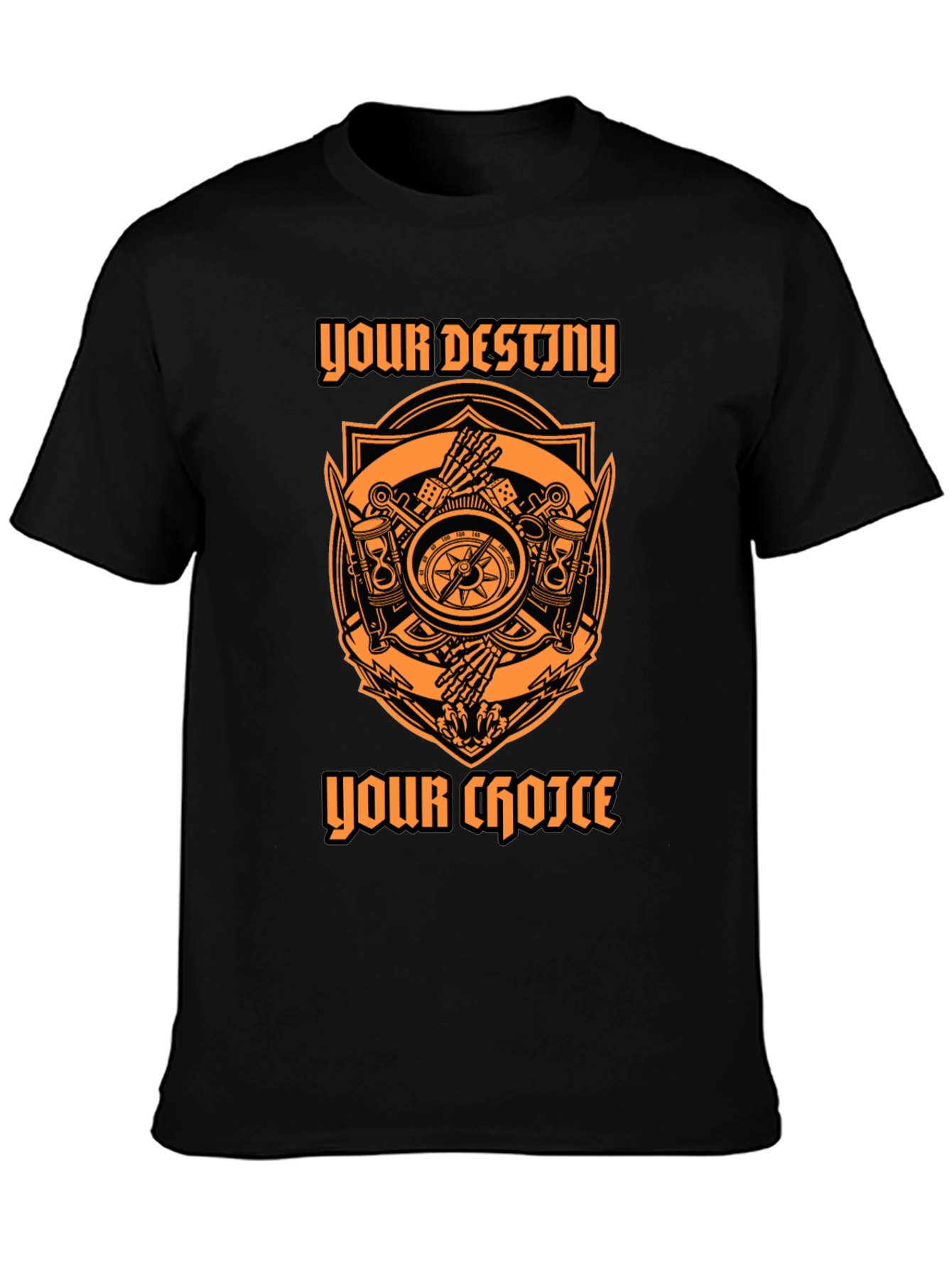 Destiny Choice Graphic Tee - Black