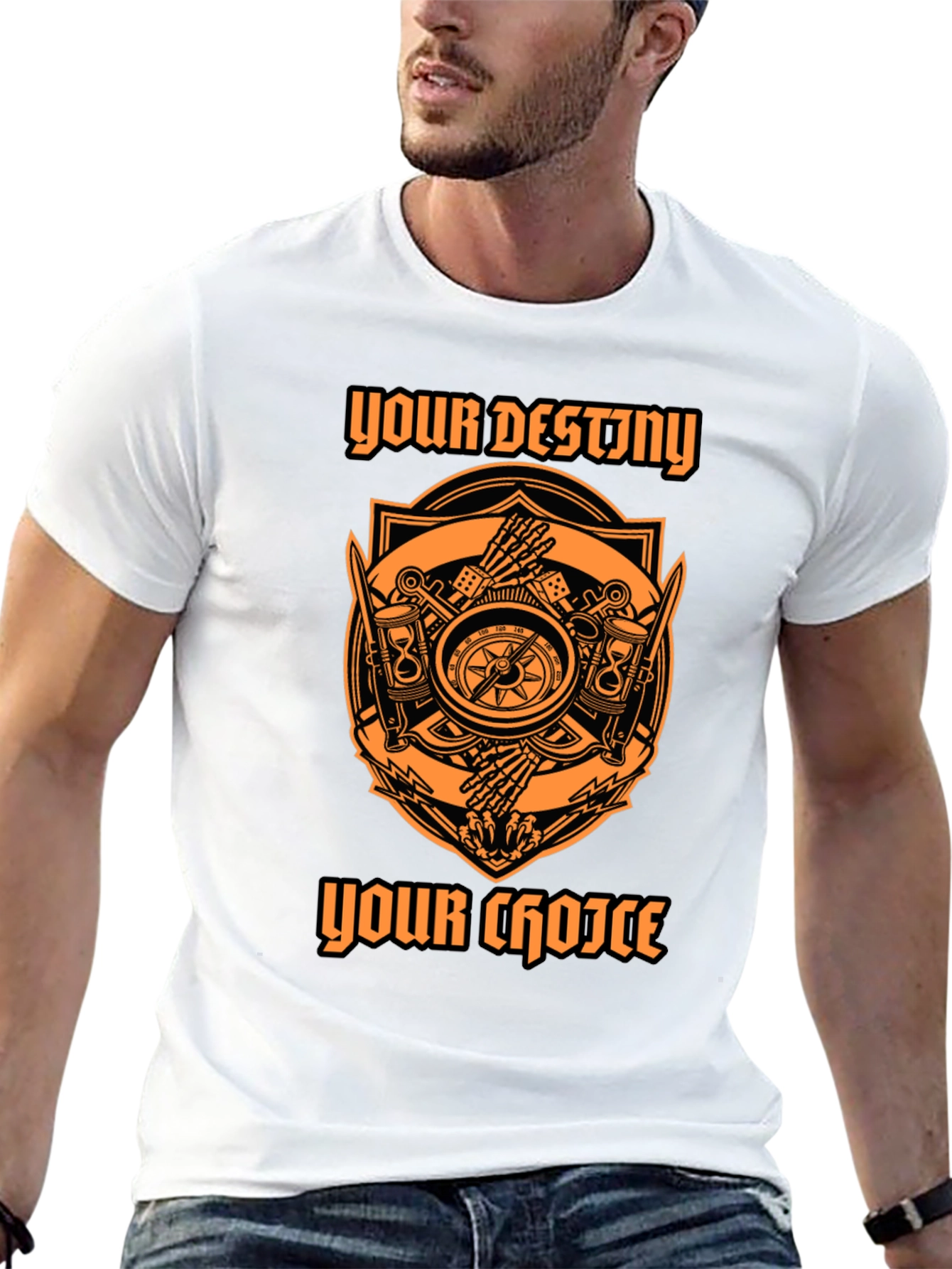 Destiny Choice Graphic Tee - Black