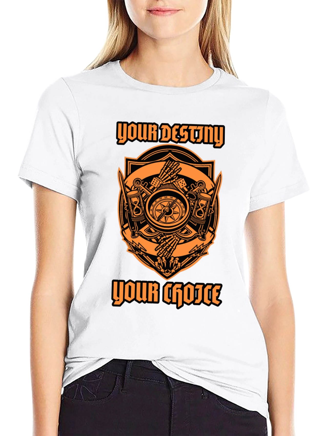 Destiny Choice Graphic Tee - Black