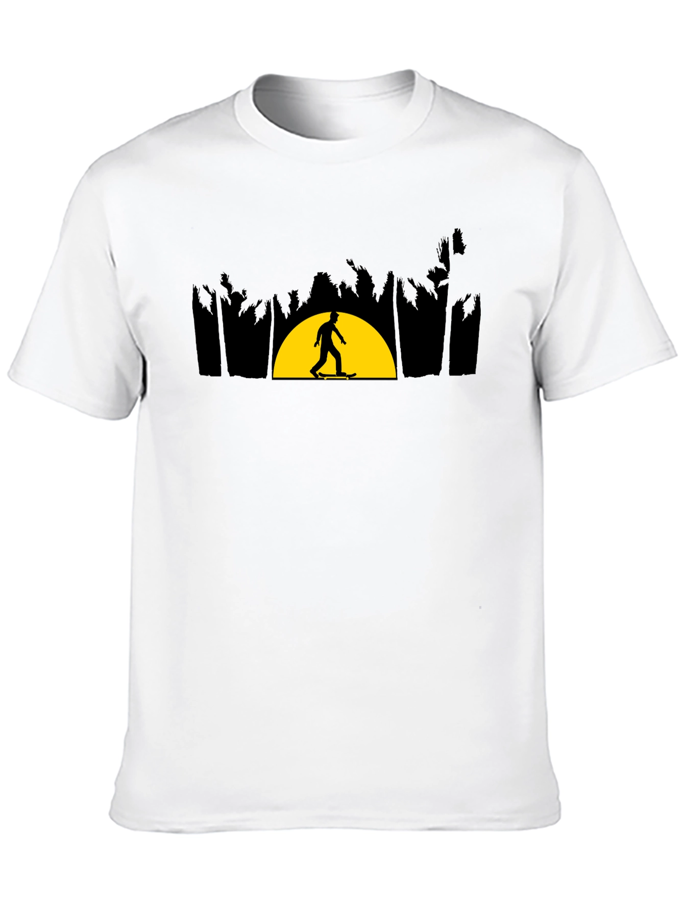 Skate Sunset Tee - Cool Graphic T-Shirt
