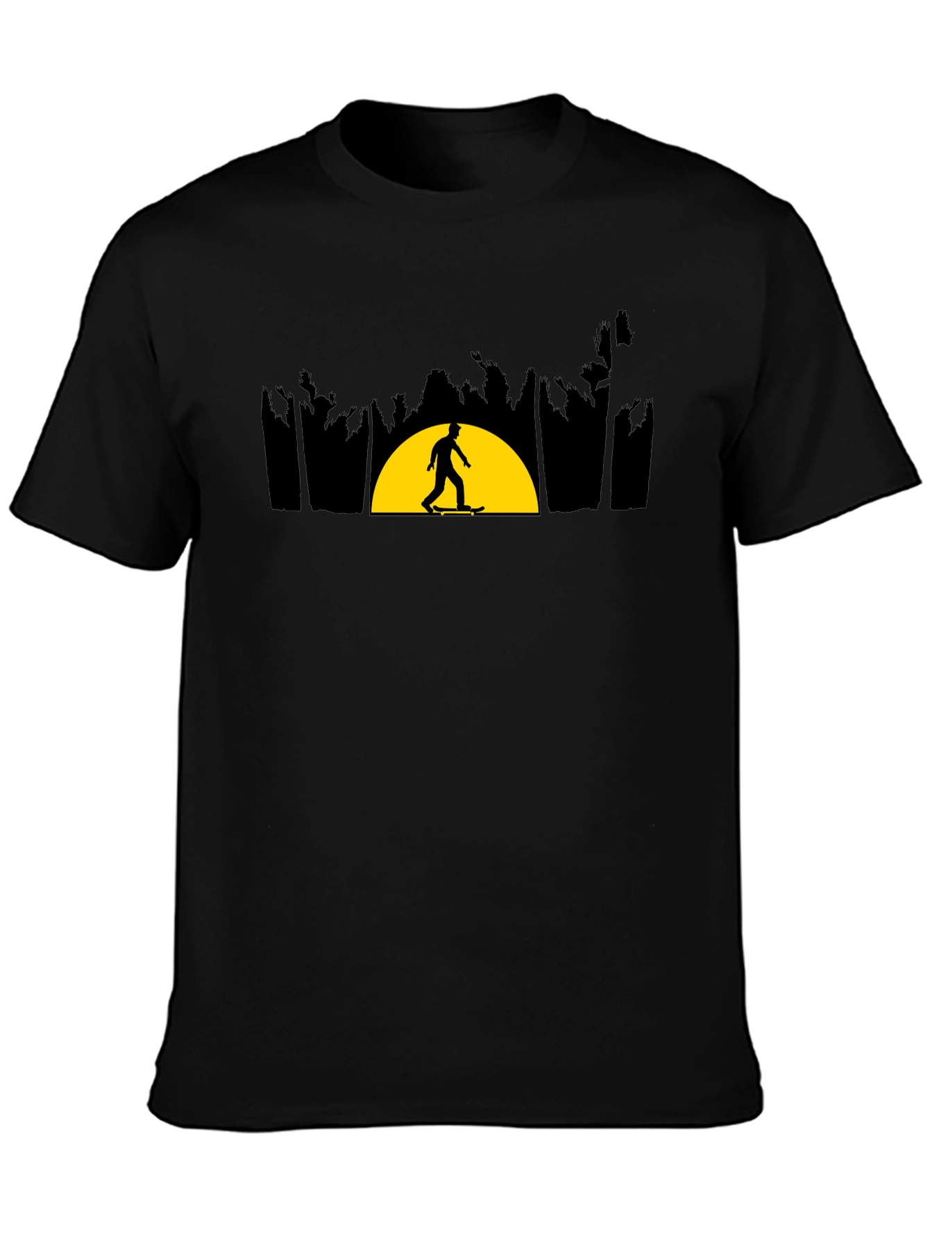 Skate Sunset Tee - Cool Graphic T-Shirt