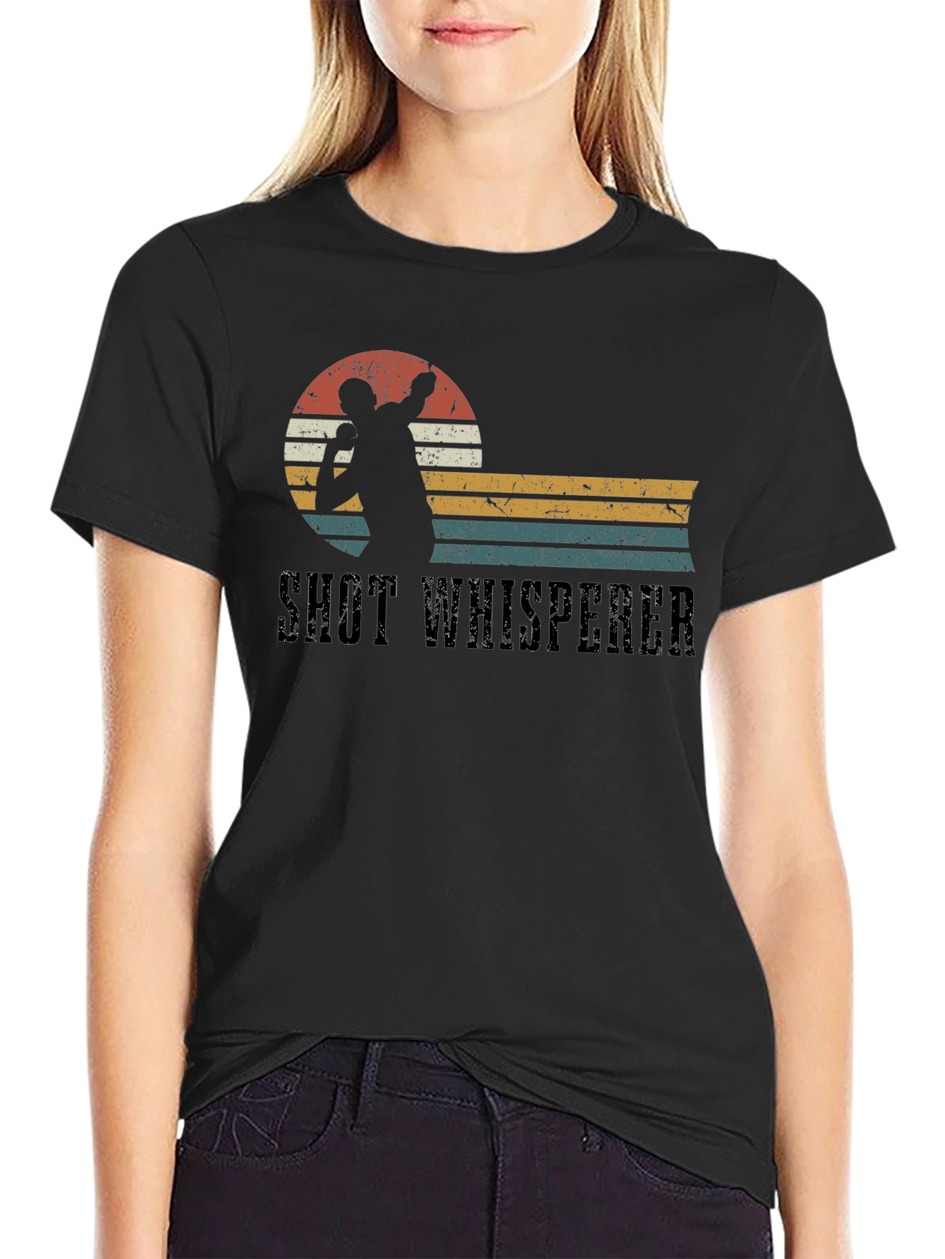 Shot Whisperer Throwing Sports T-Shirt