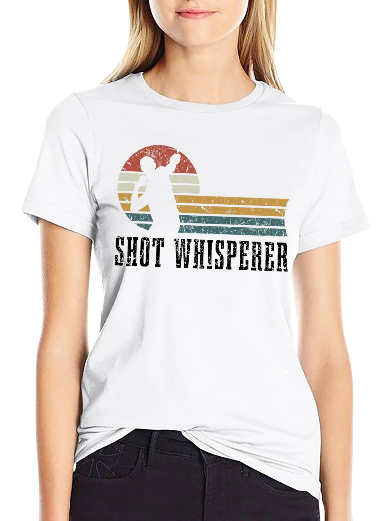 Shot Whisperer Throwing Sports T-Shirt