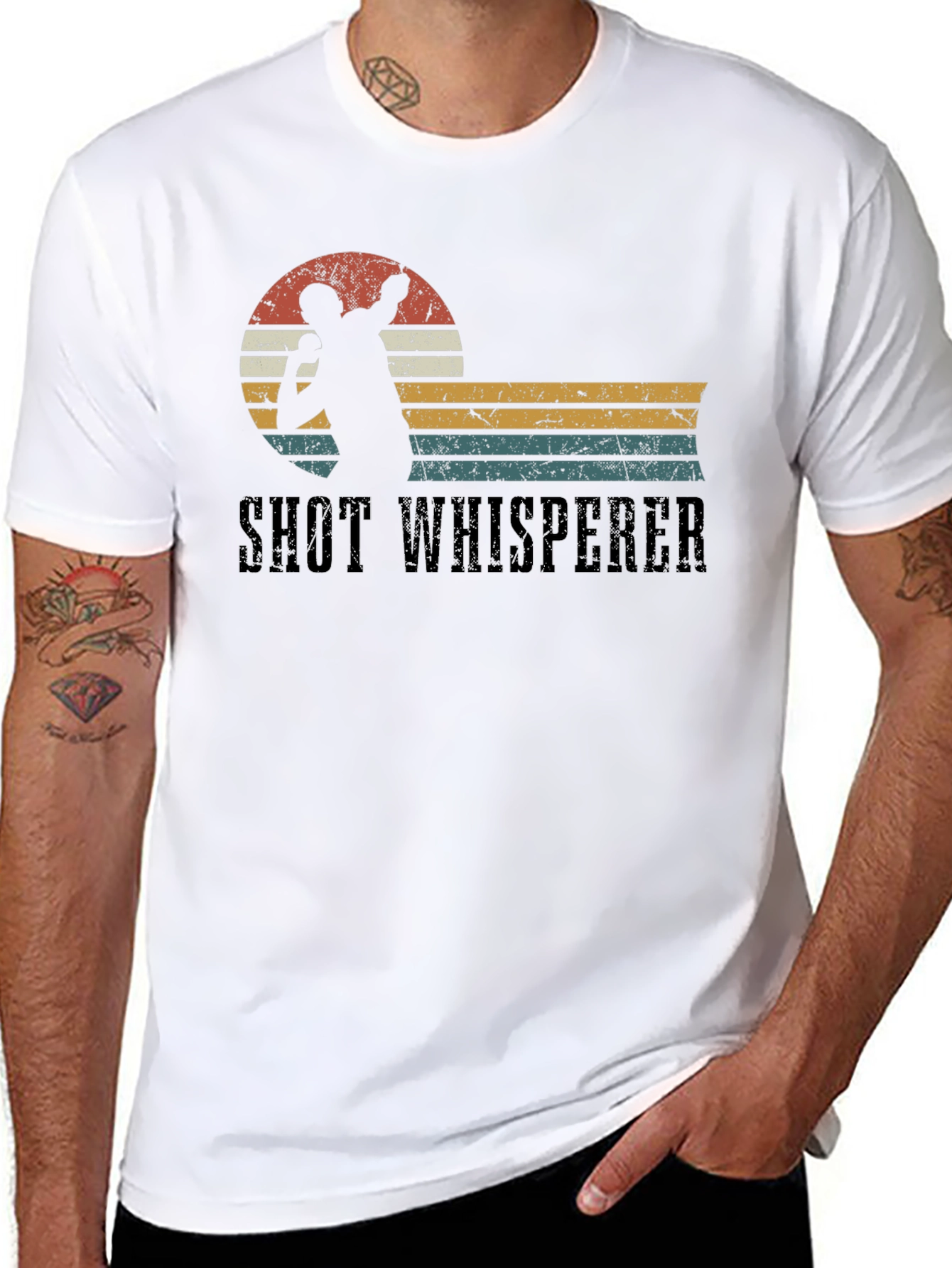 Shot Whisperer Throwing Sports T-Shirt
