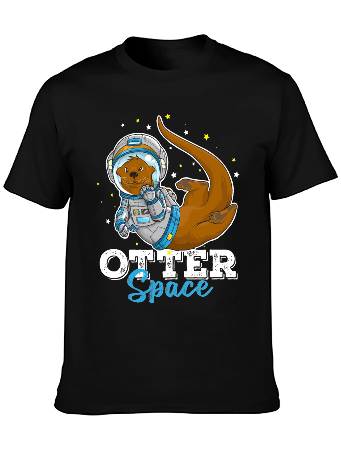 Otter Space T-Shirt - Funny Astronaut Animal Tee