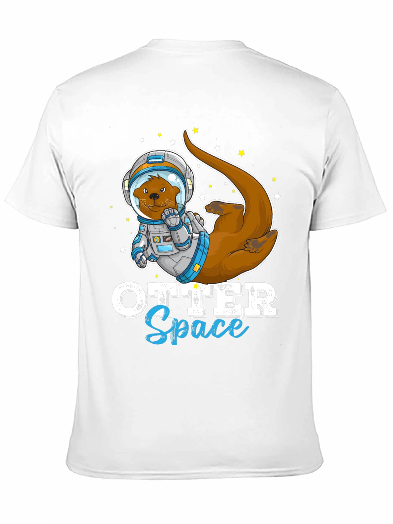 Otter Space T-Shirt - Funny Astronaut Animal Tee