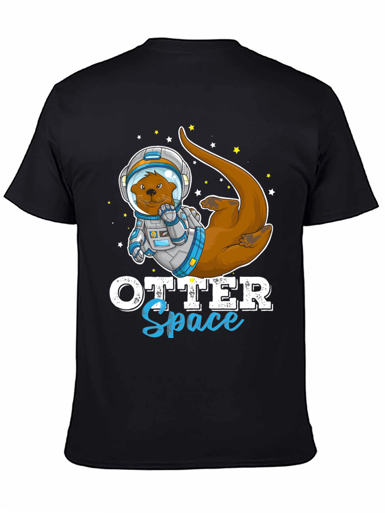 Otter Space T-Shirt - Funny Astronaut Animal Tee