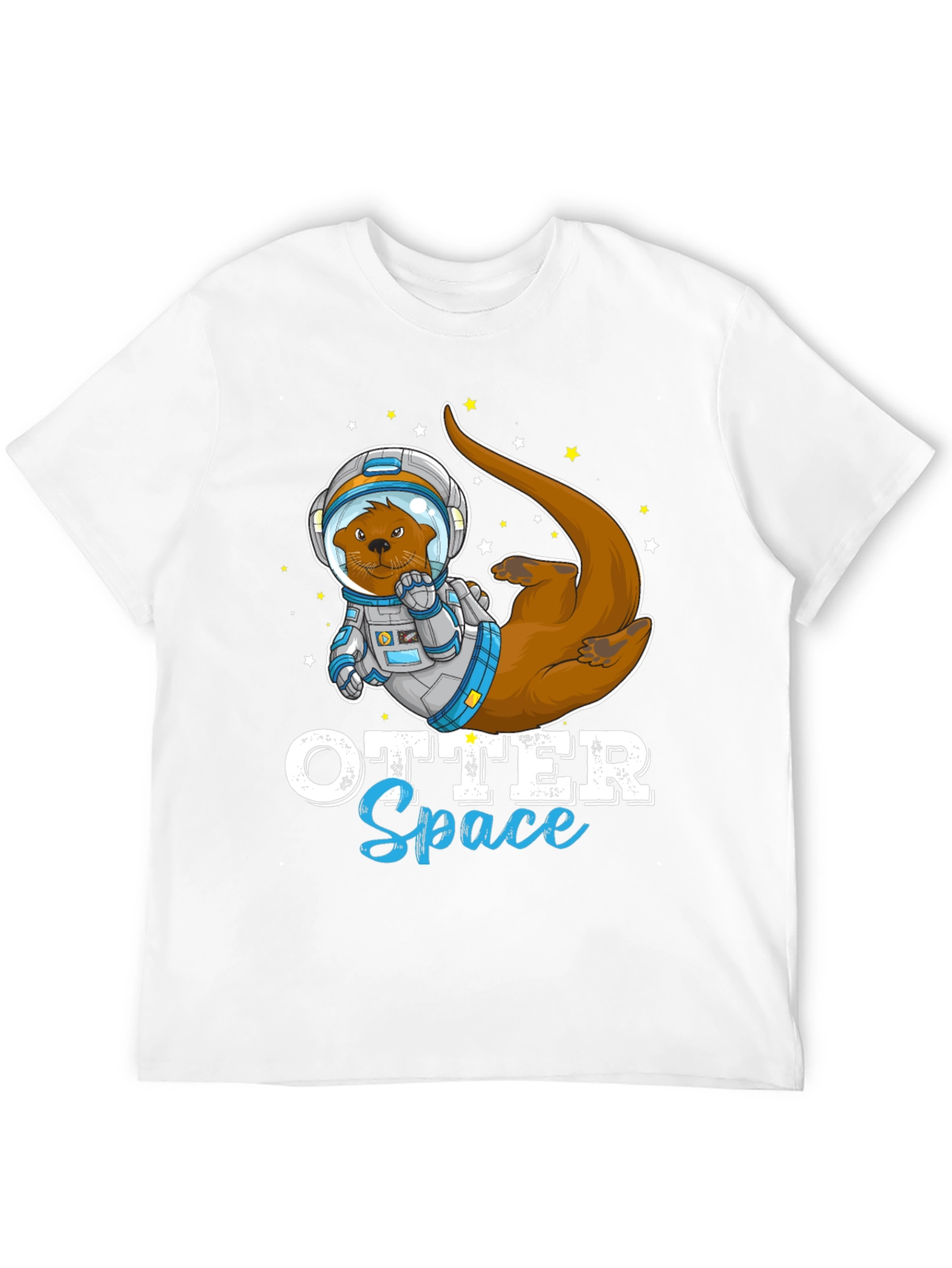 Otter Space T-Shirt - Funny Astronaut Animal Tee
