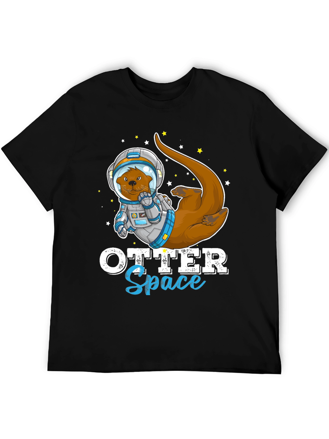 Otter Space T-Shirt - Funny Astronaut Animal Tee