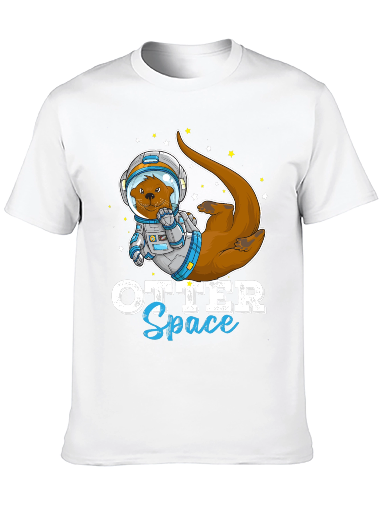 Otter Space T-Shirt - Funny Astronaut Animal Tee