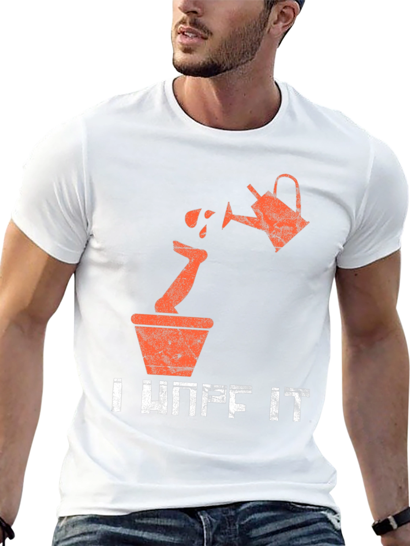 Funny Gardener T-Shirt - I Hope It Roots