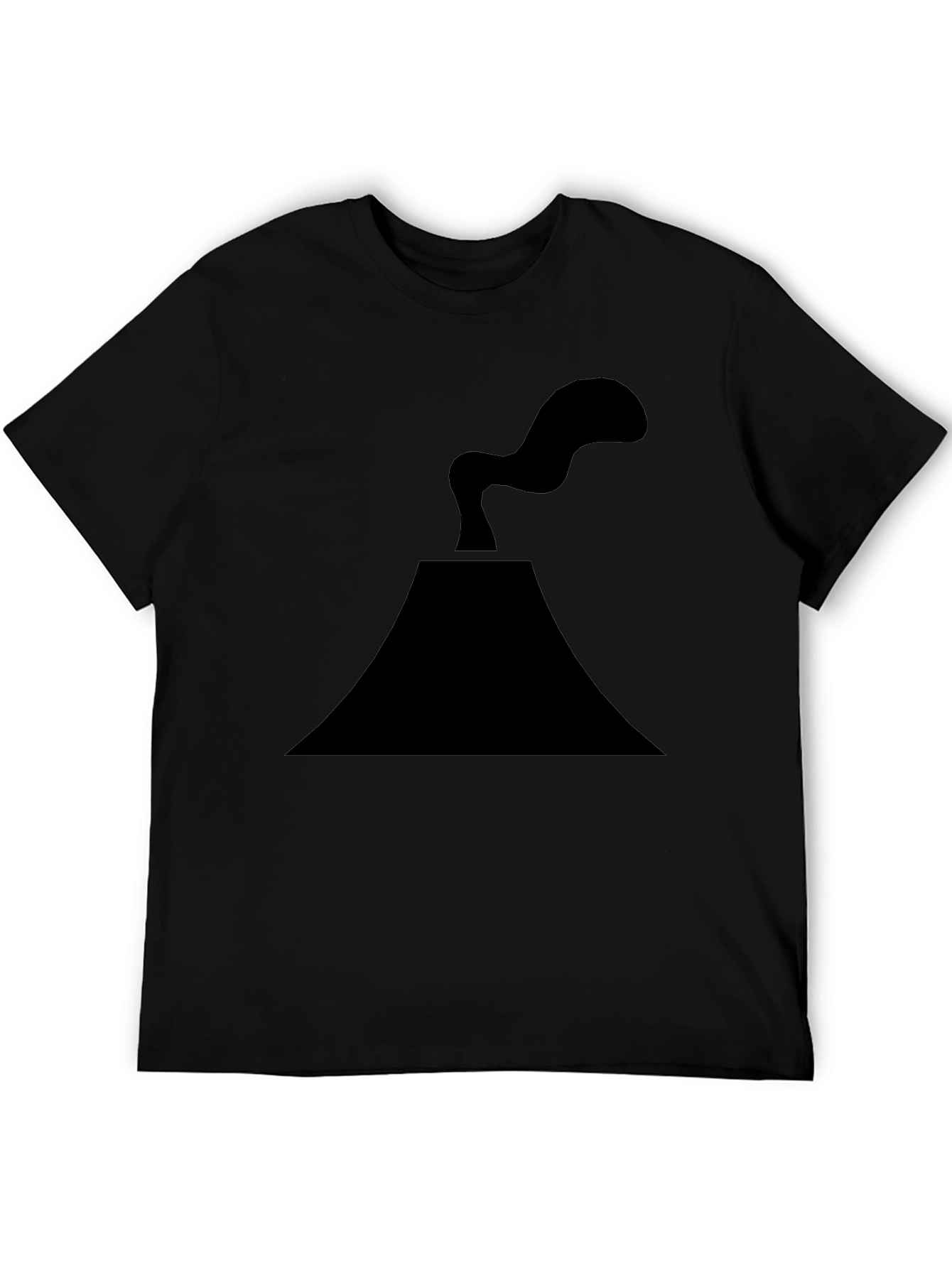 Volcano Graphic Tee - Black