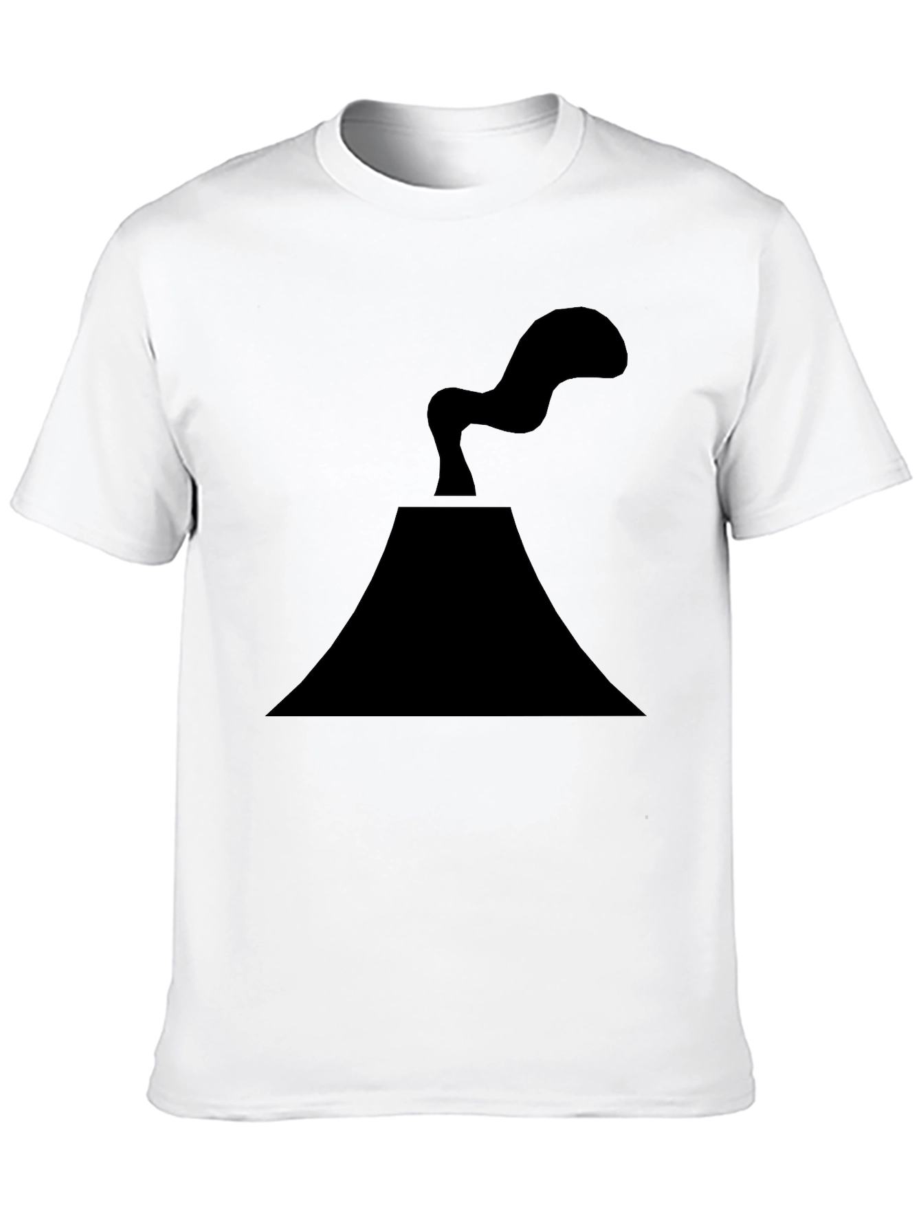 Volcano Graphic Tee - Black