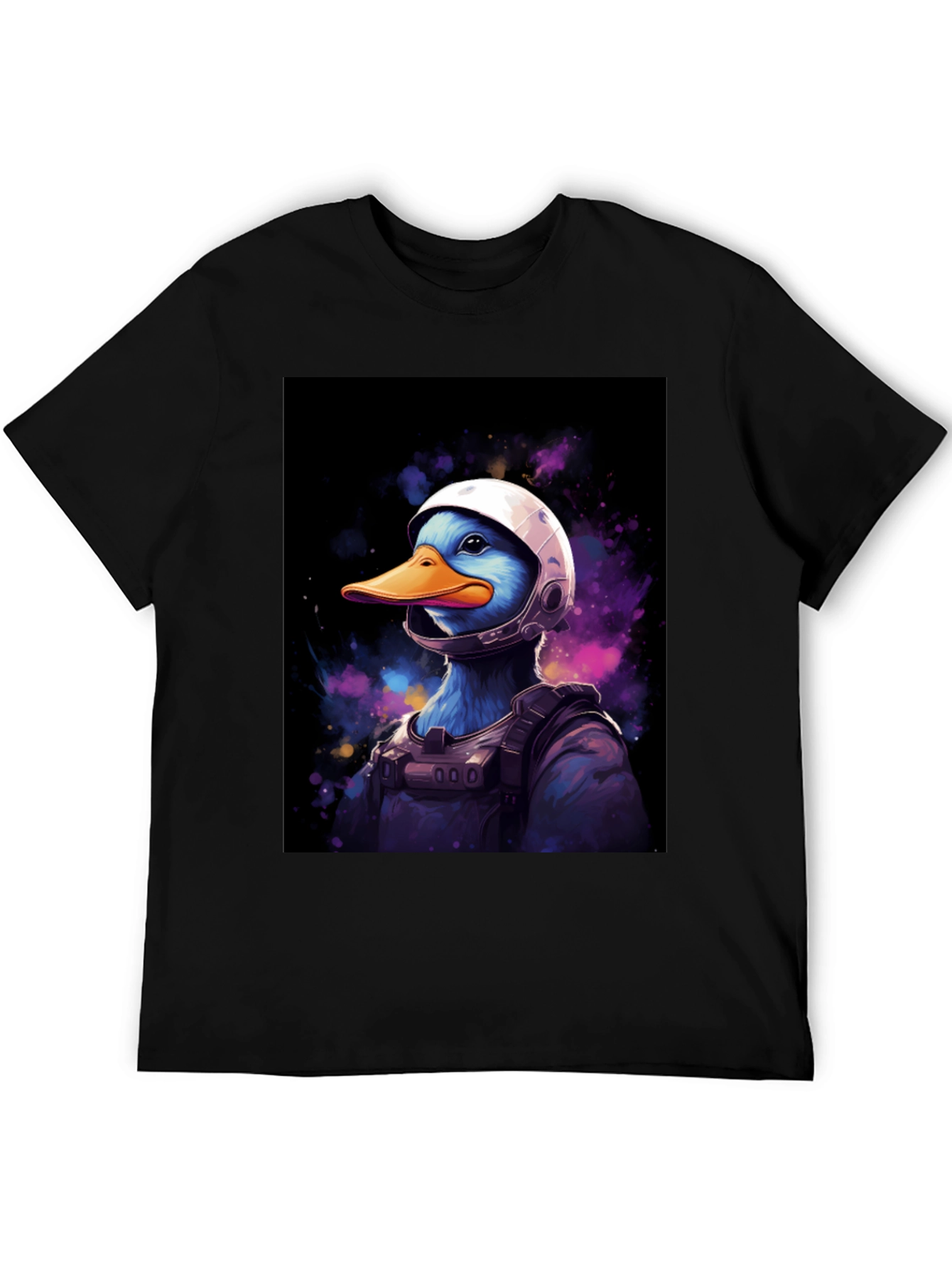 Astronaut Duck Graphic Tee - Unique Streetwear