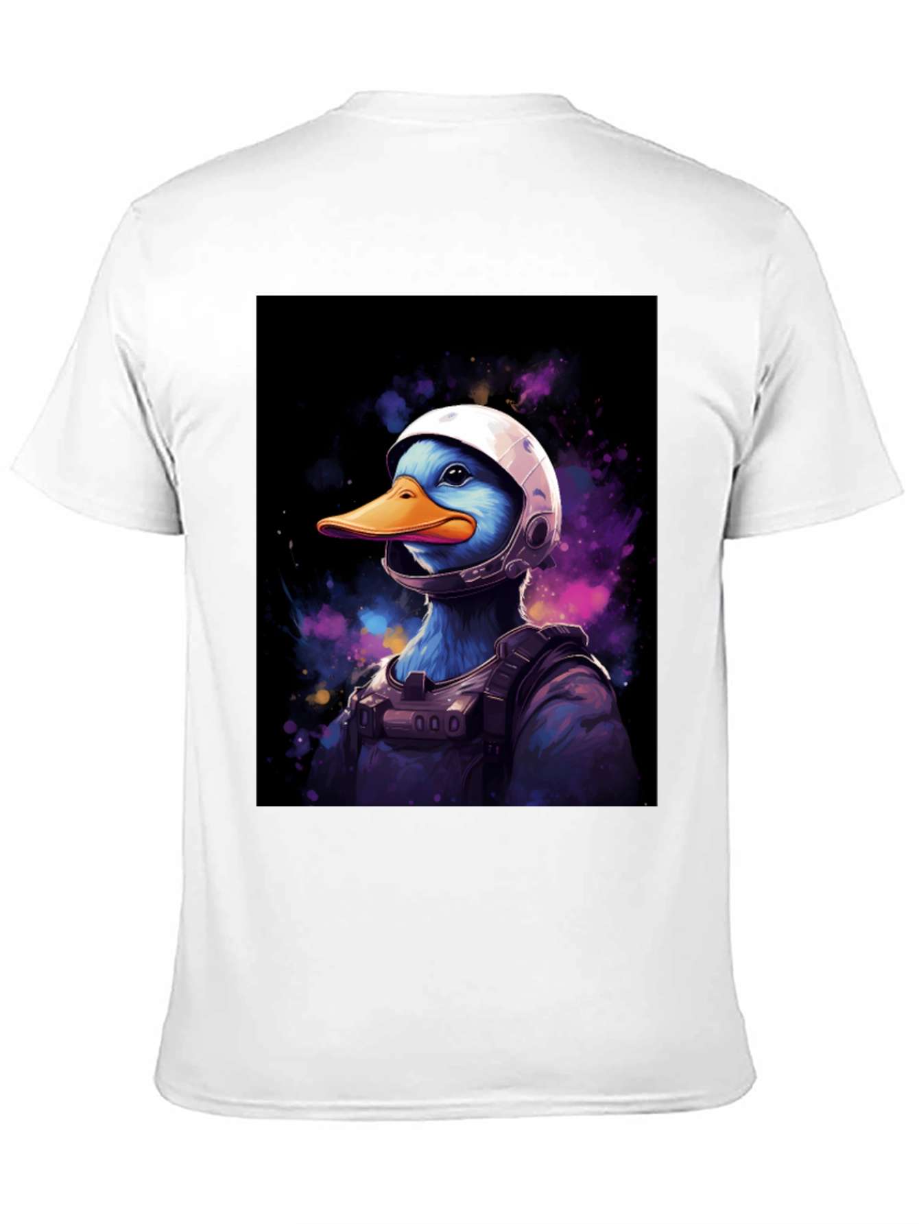 Astronaut Duck Graphic Tee - Unique Streetwear