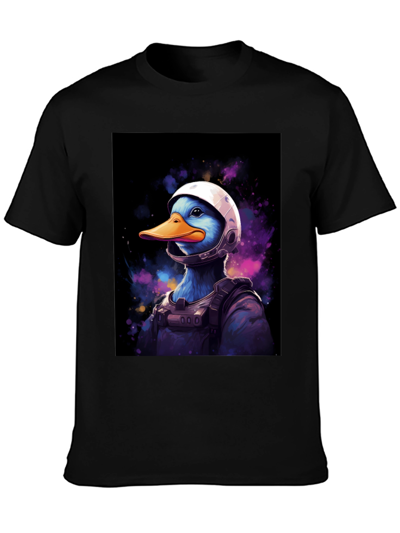 Astronaut Duck Graphic Tee - Unique Streetwear