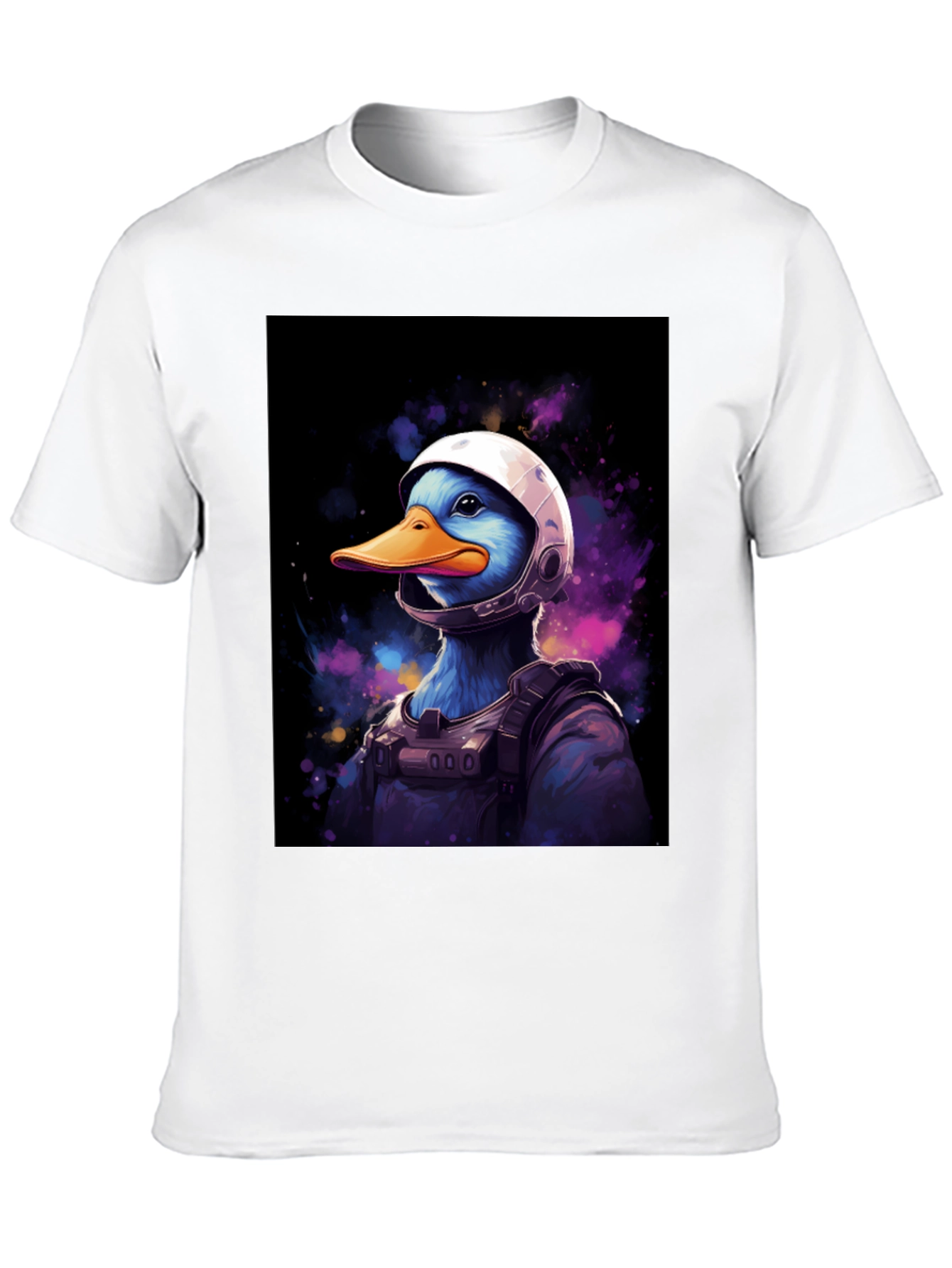 Astronaut Duck Graphic Tee - Unique Streetwear