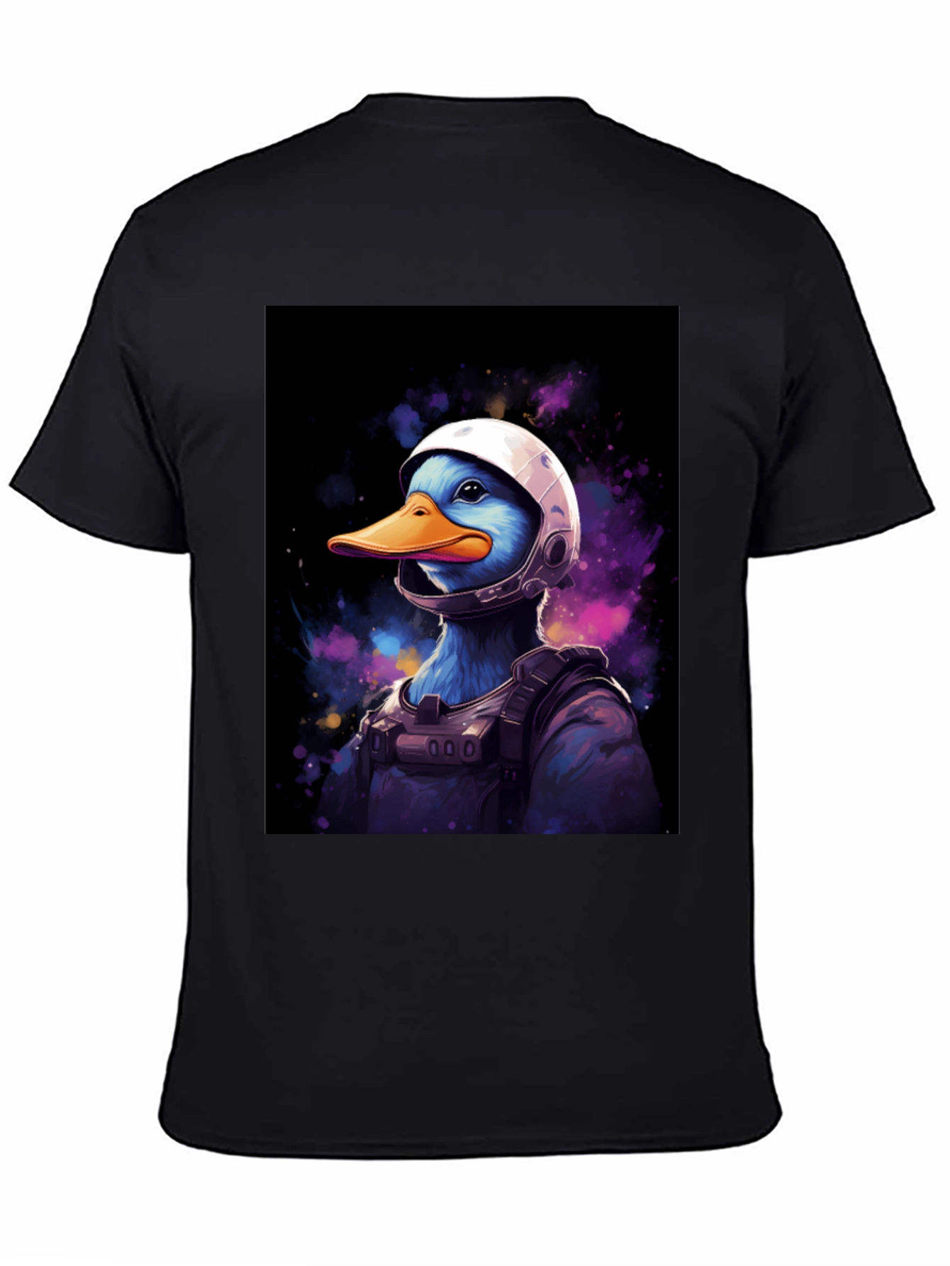 Astronaut Duck Graphic Tee - Unique Streetwear