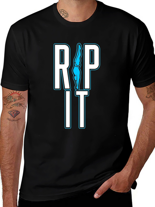 Rip It Diving T-Shirt - Funny Diving Apparel