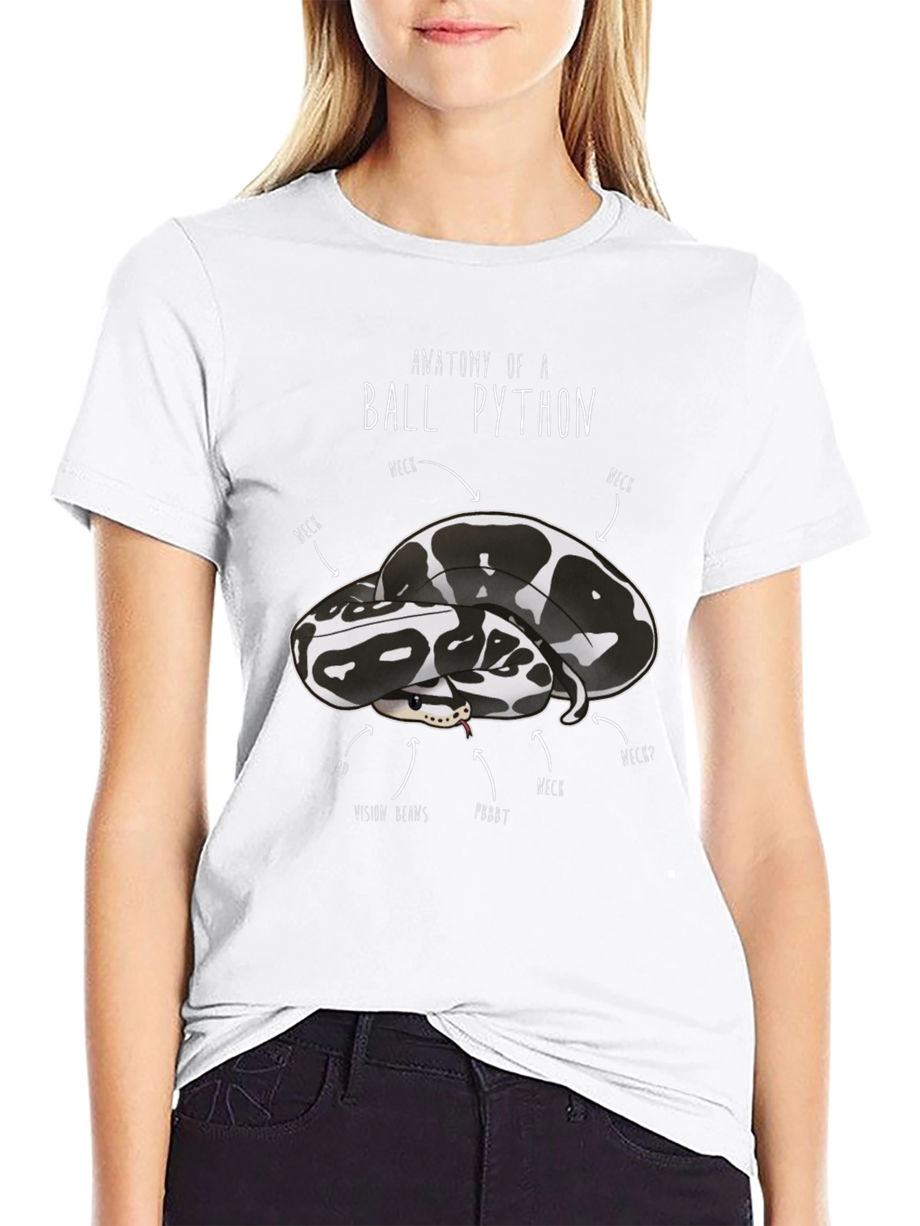 Anatomy of a Ball Python T-Shirt