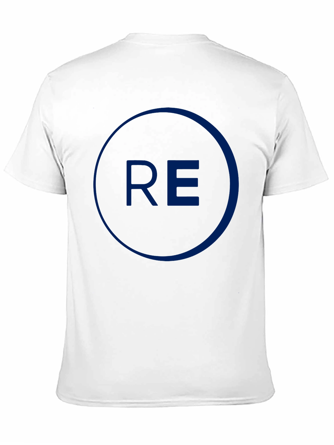 Mens Black Graphic Tee - Circle RE Design