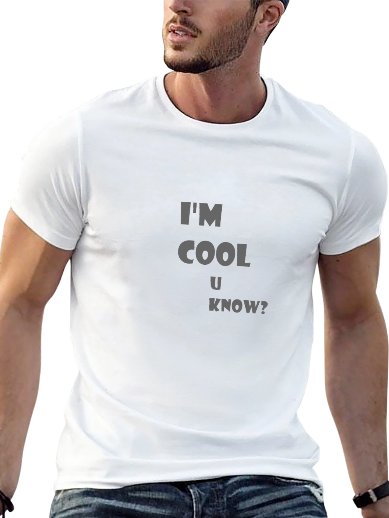 Cool Statement Black T-Shirt
