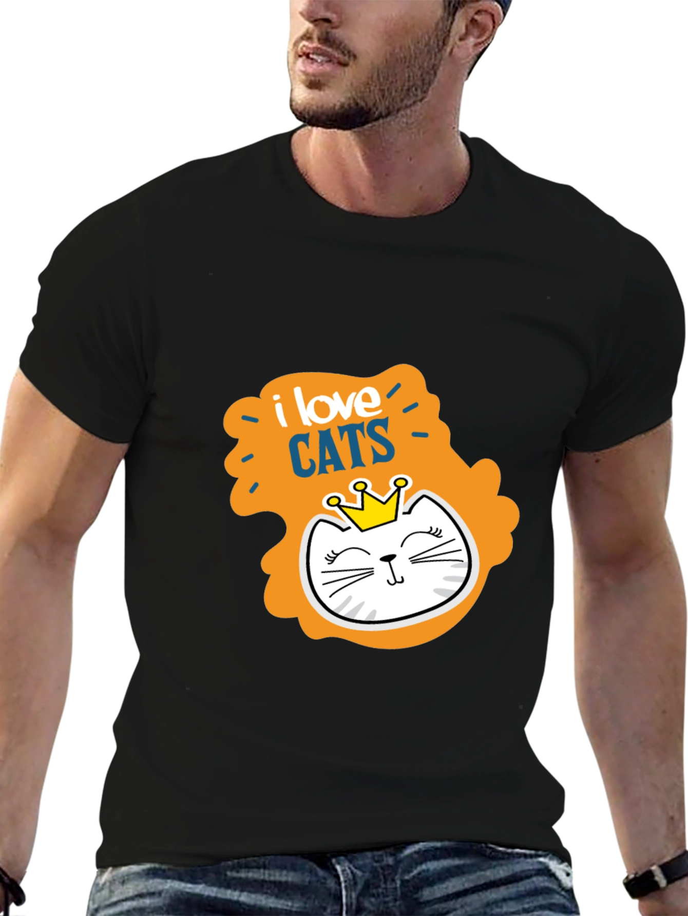 I Love Cats Graphic Tee