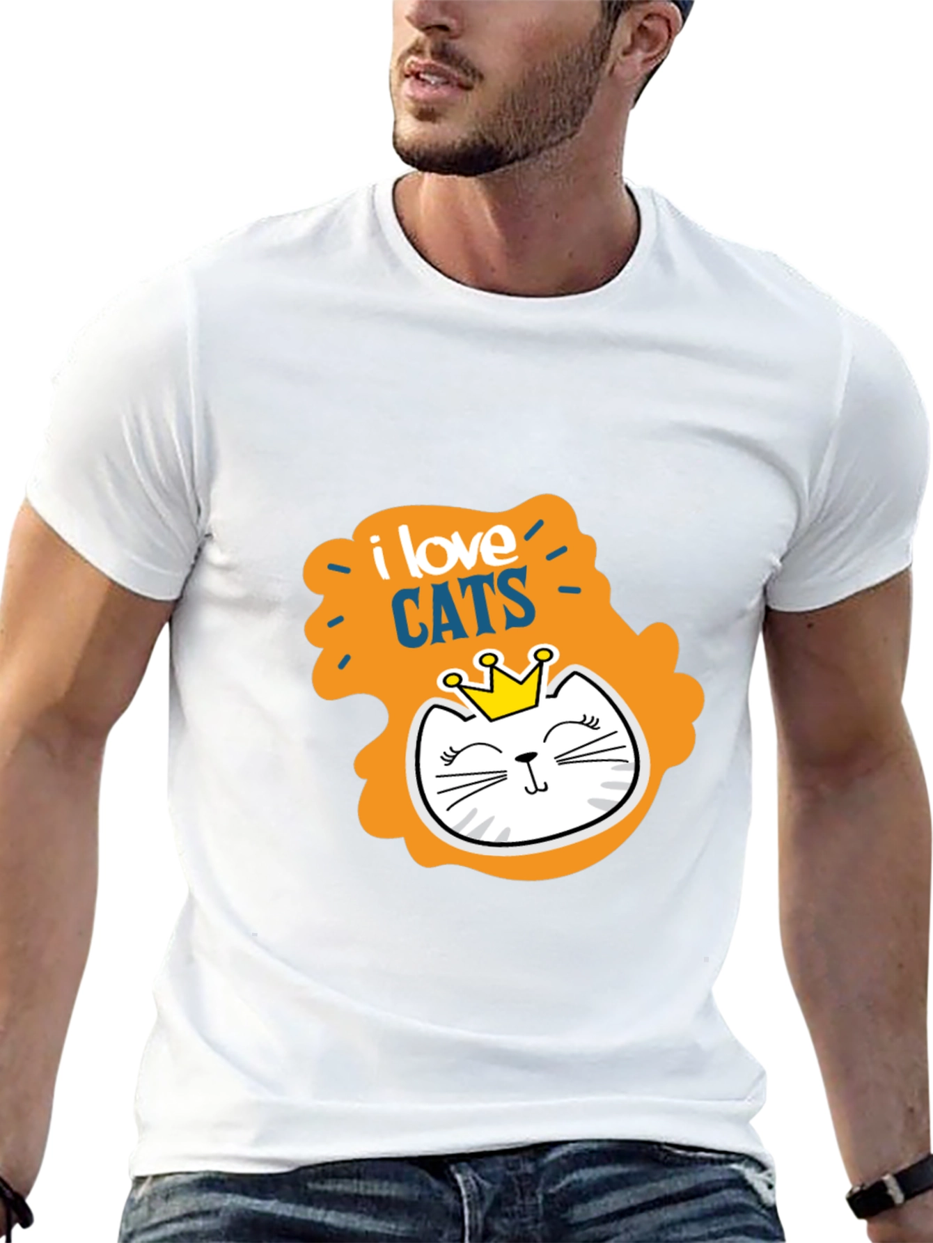 I Love Cats Graphic Tee