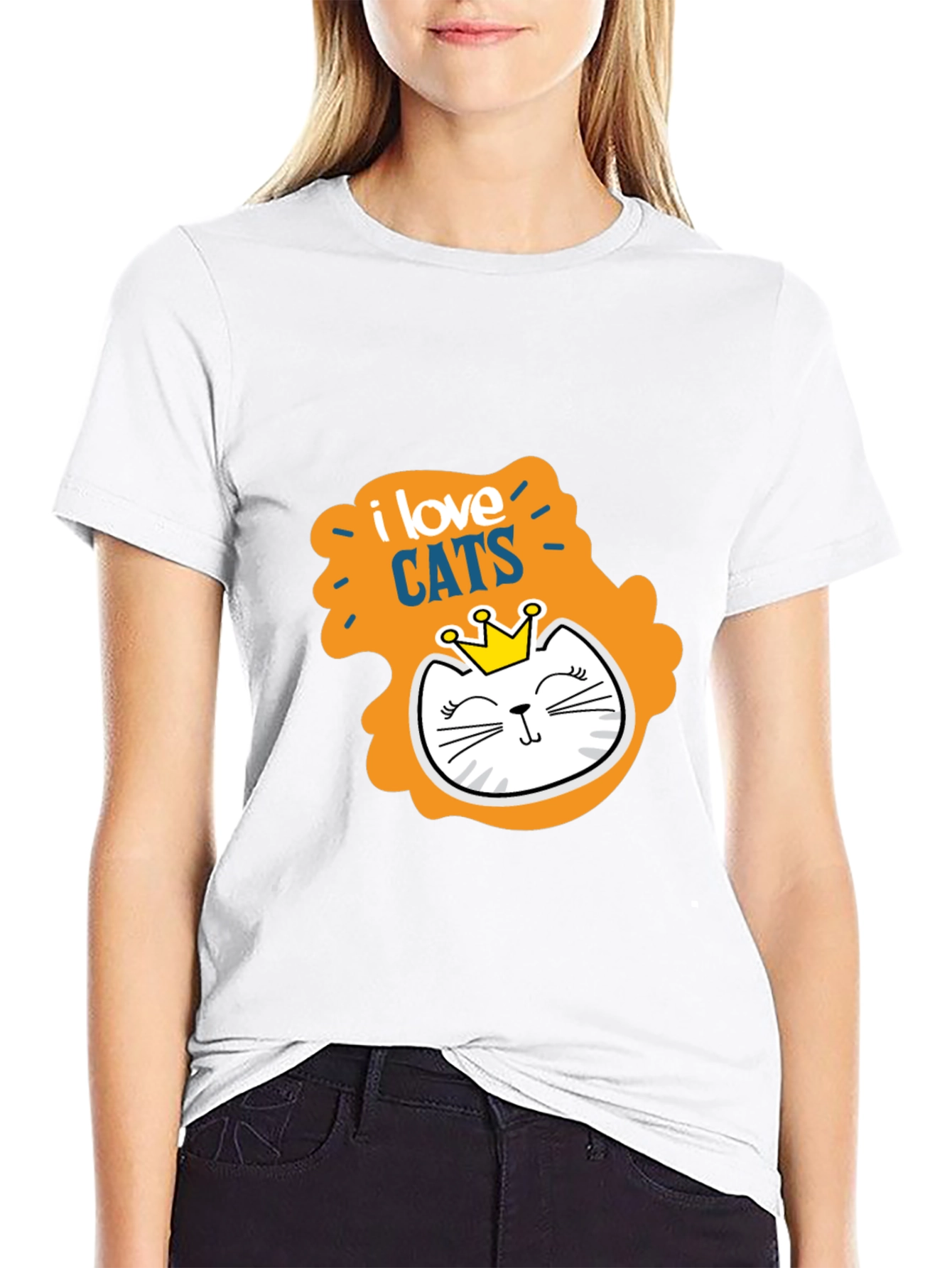 I Love Cats Graphic Tee