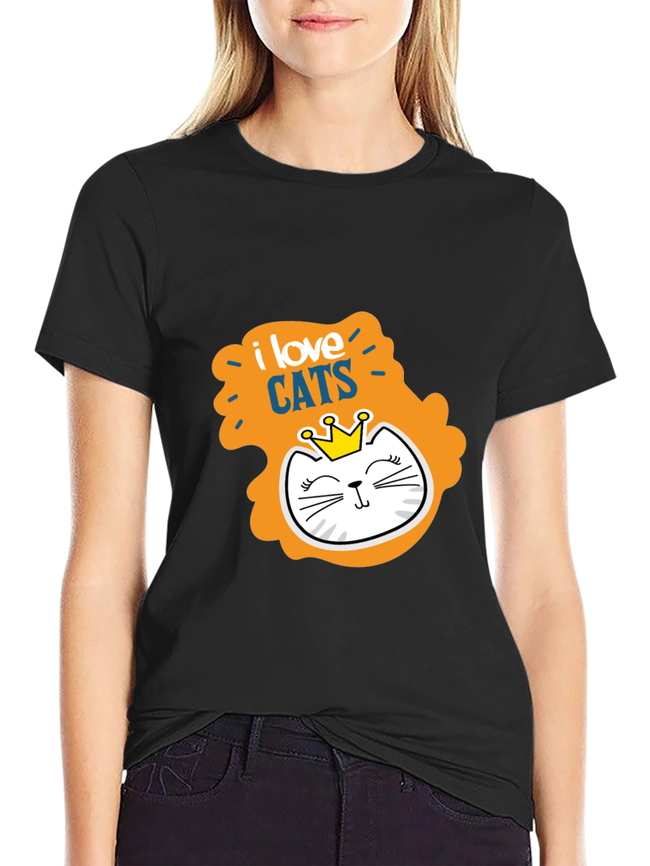 I Love Cats Graphic Tee
