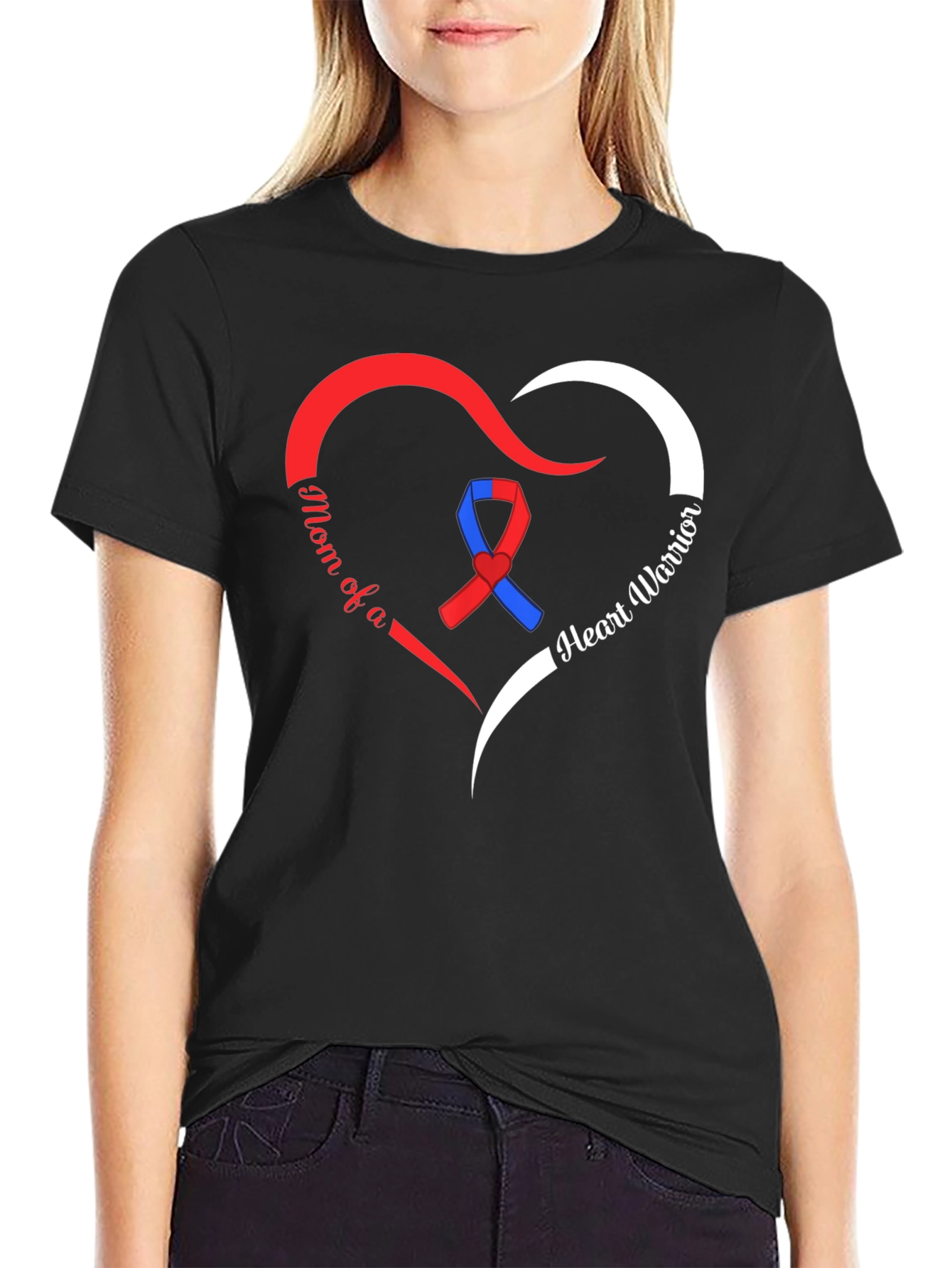 Mom of a Heart Warrior T-Shirt