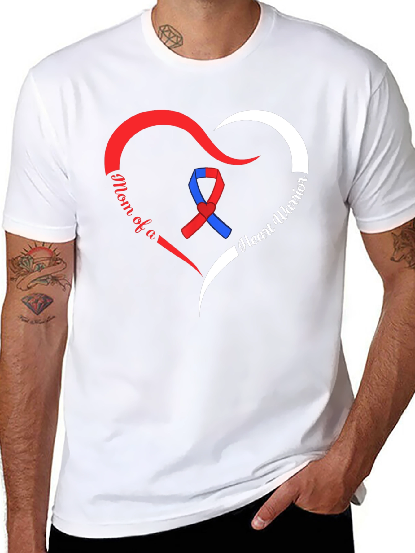 Mom of a Heart Warrior T-Shirt