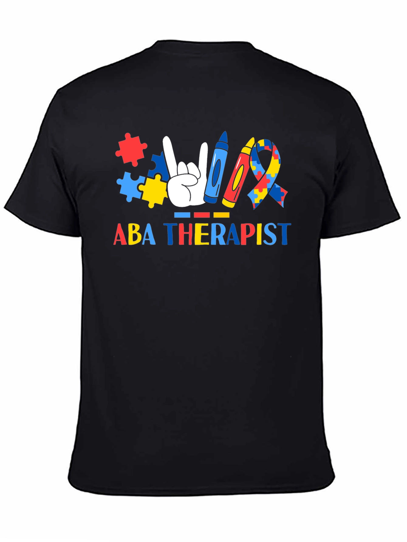 ABA Therapist Autism Awareness T-Shirt