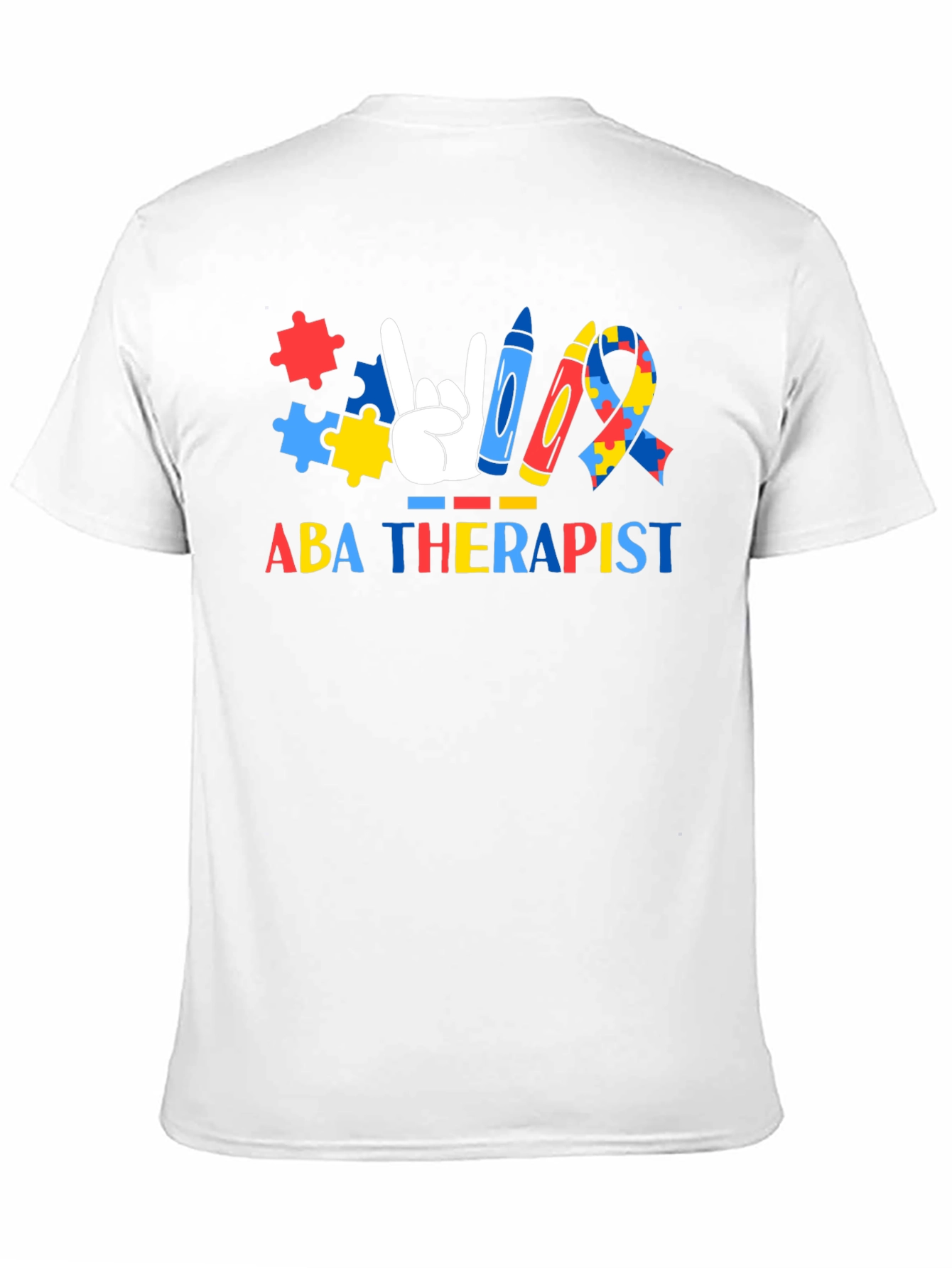 ABA Therapist Autism Awareness T-Shirt