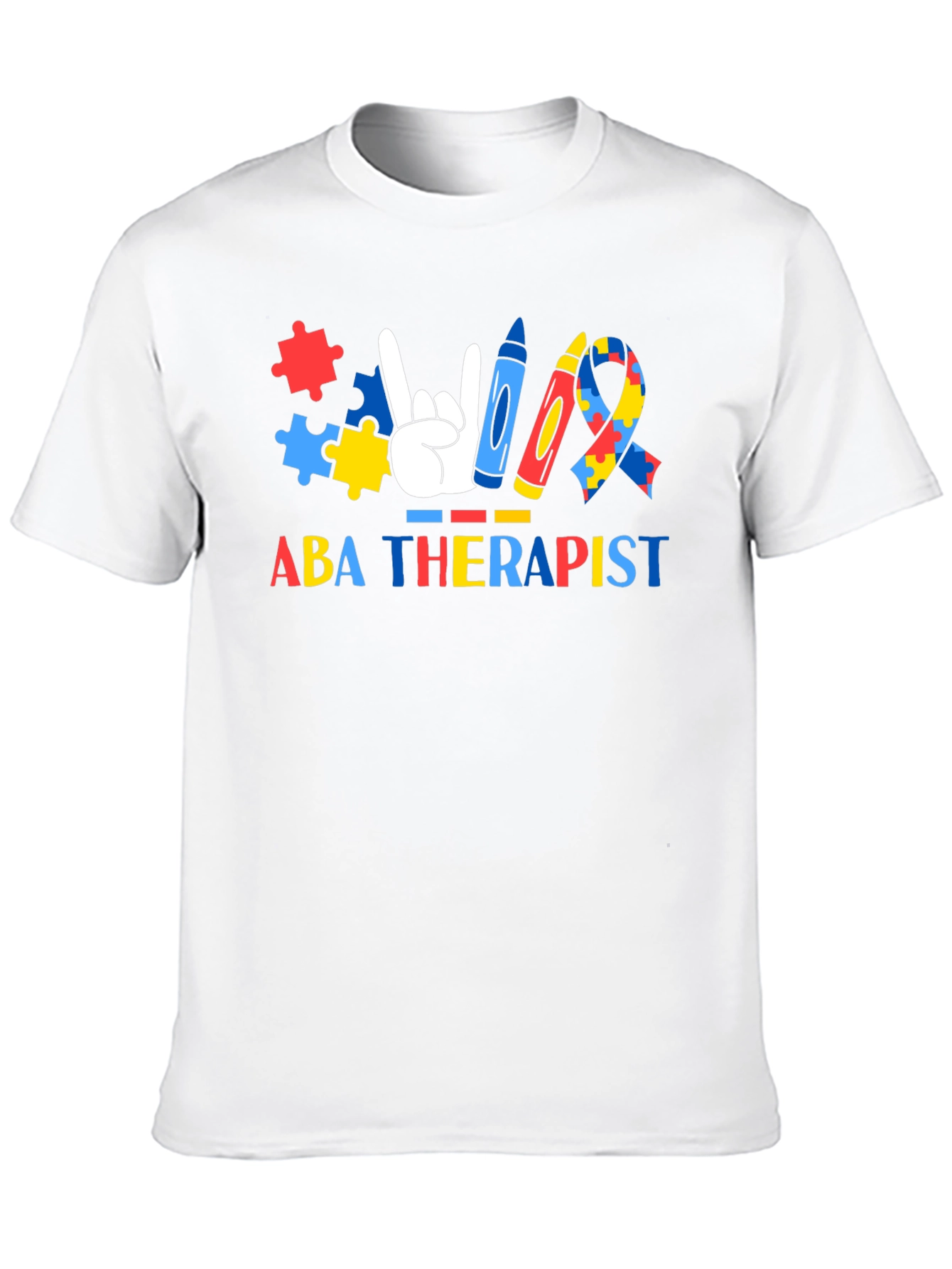 ABA Therapist Autism Awareness T-Shirt