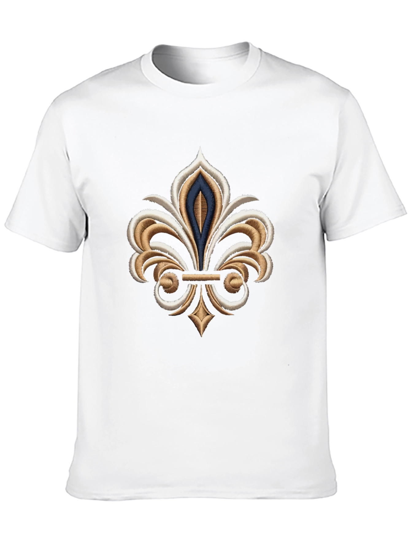Fleur-de-lis Graphic Black T-Shirt