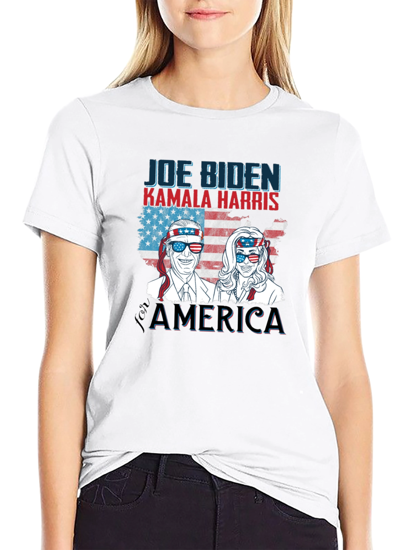 Joe Biden Kamala Harris Patriotic T-Shirt