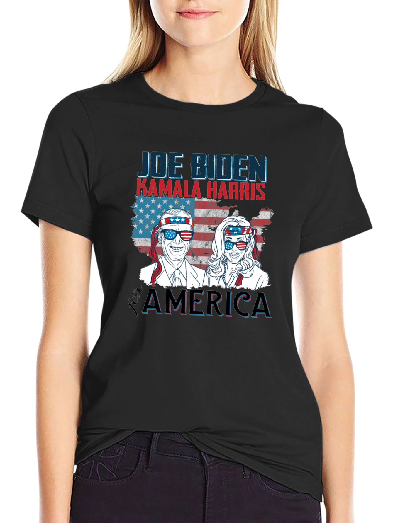Joe Biden Kamala Harris Patriotic T-Shirt
