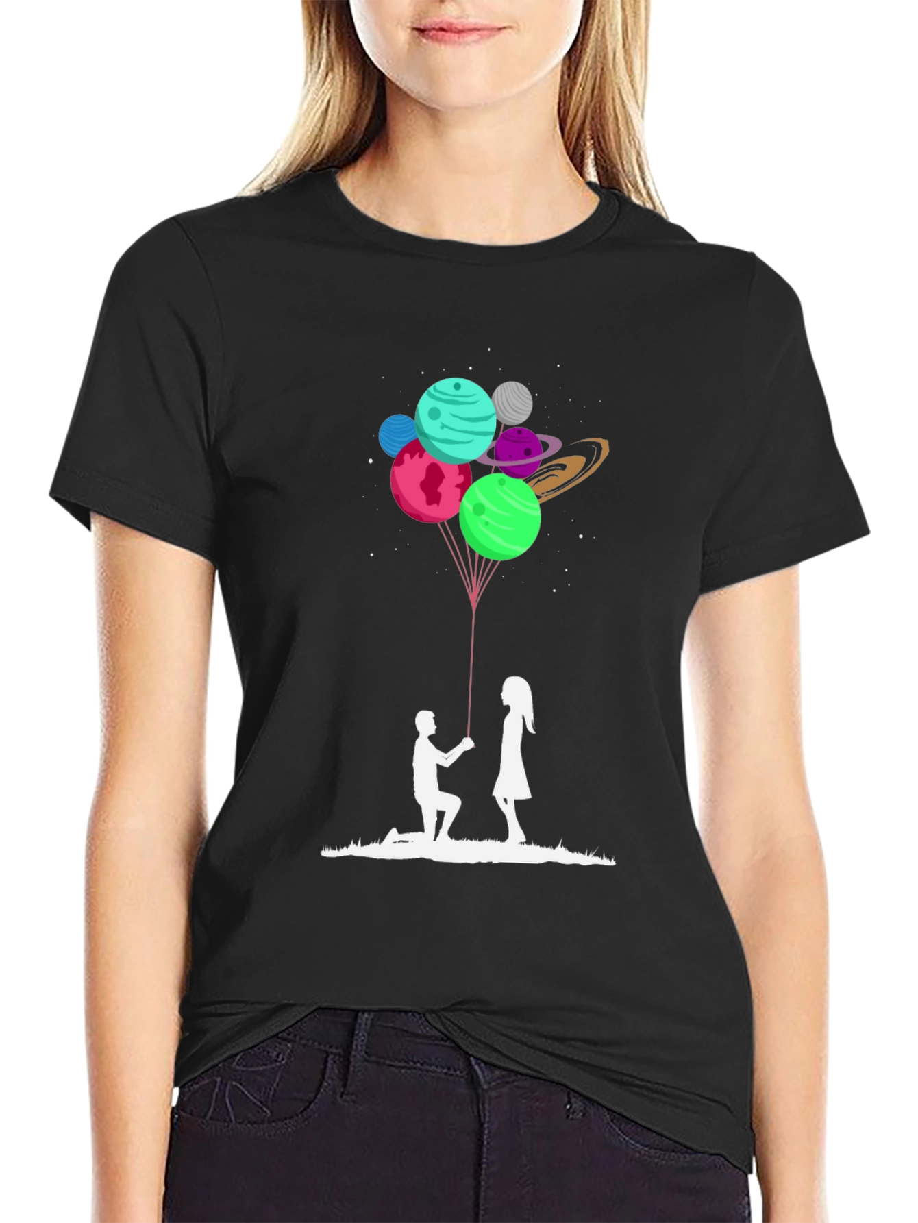Planetary Love Proposal T-Shirt