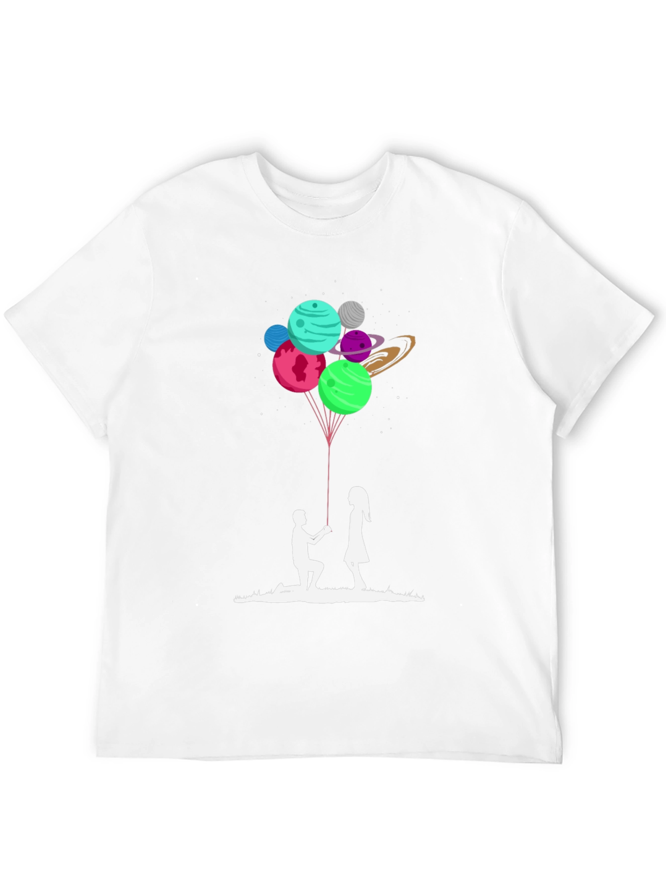 Planetary Love Proposal T-Shirt