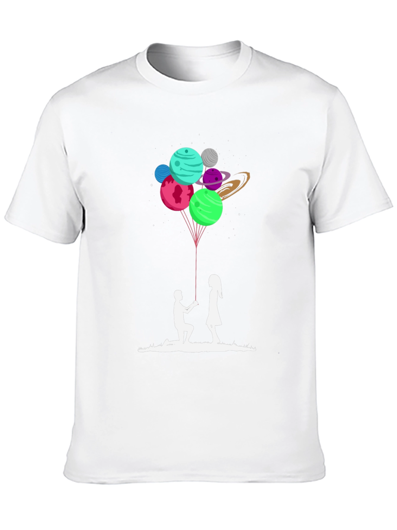 Planetary Love Proposal T-Shirt