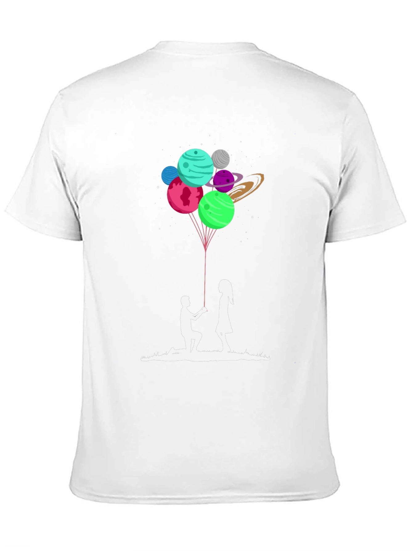 Planetary Love Proposal T-Shirt