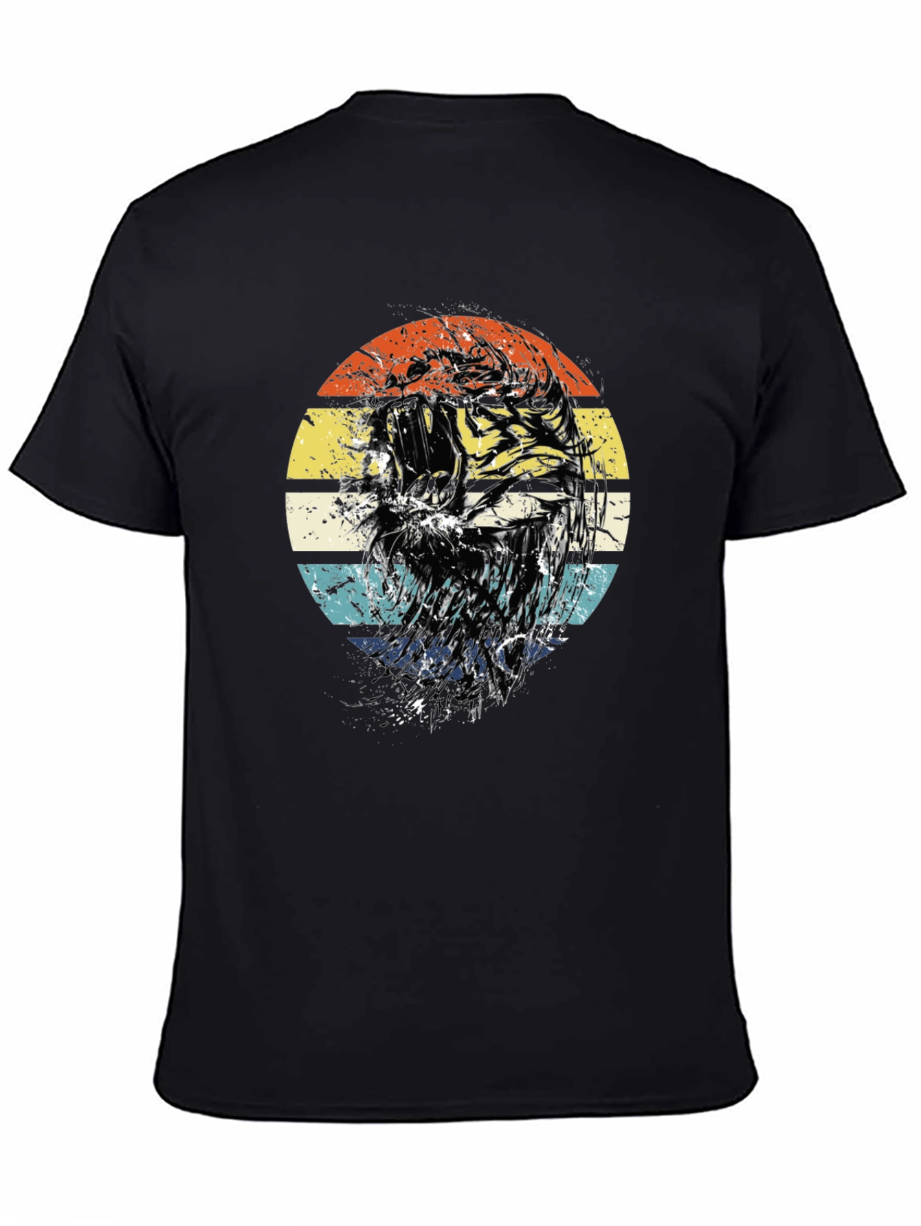 Retro Tiger Graphic T-Shirt