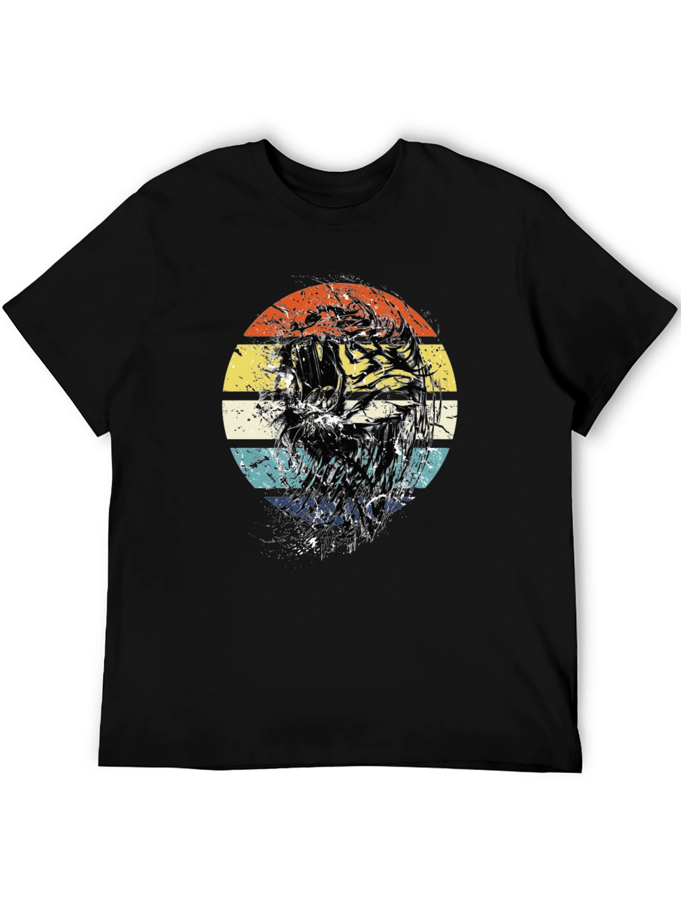 Retro Tiger Graphic T-Shirt