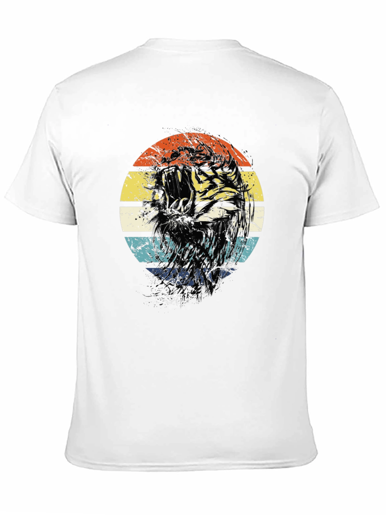 Retro Tiger Graphic T-Shirt
