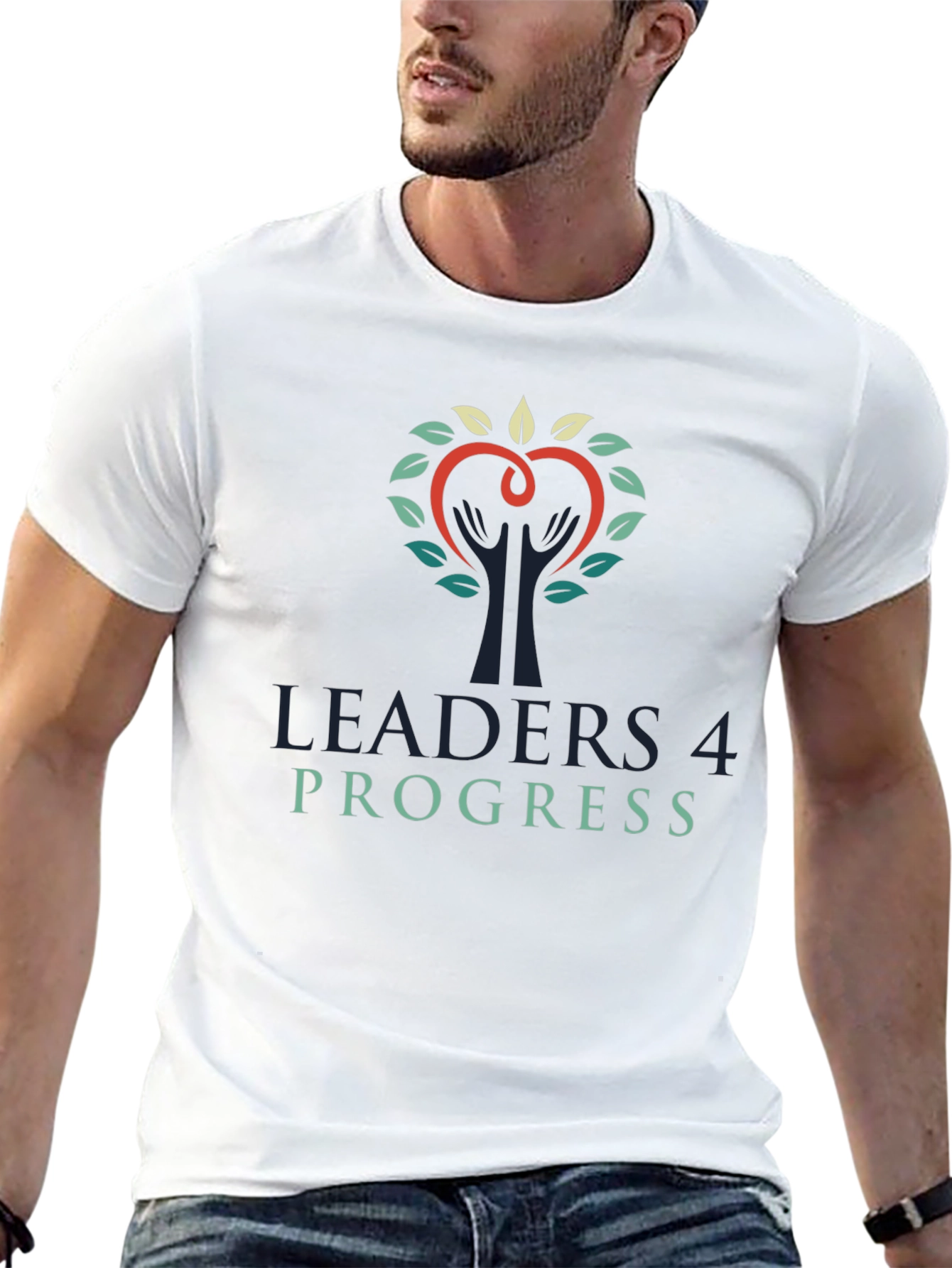 Leaders 4 Progress Graphic Tee - Black