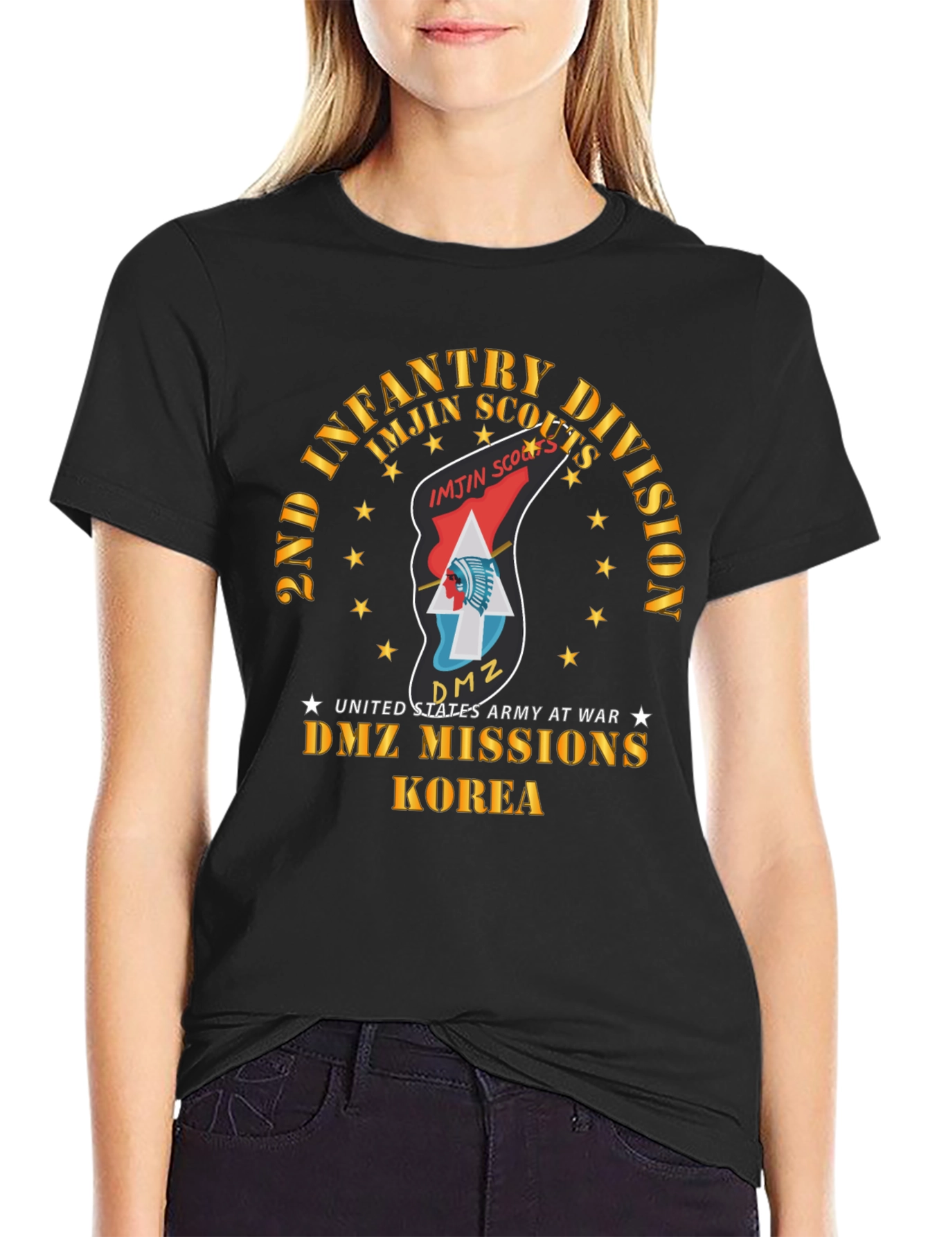 2nd Infantry Division DMZ Missions Korea T-Shirt