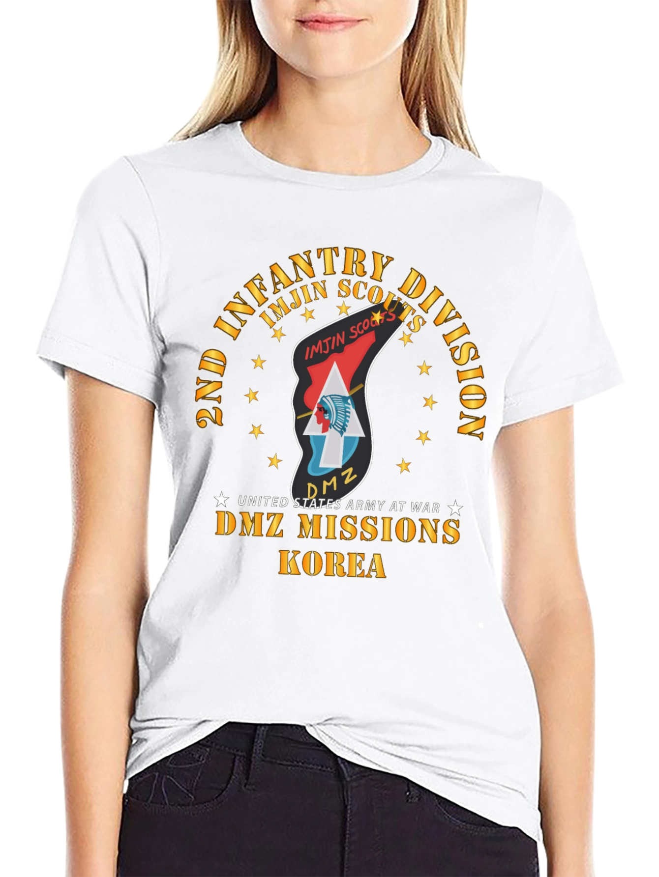 2nd Infantry Division DMZ Missions Korea T-Shirt
