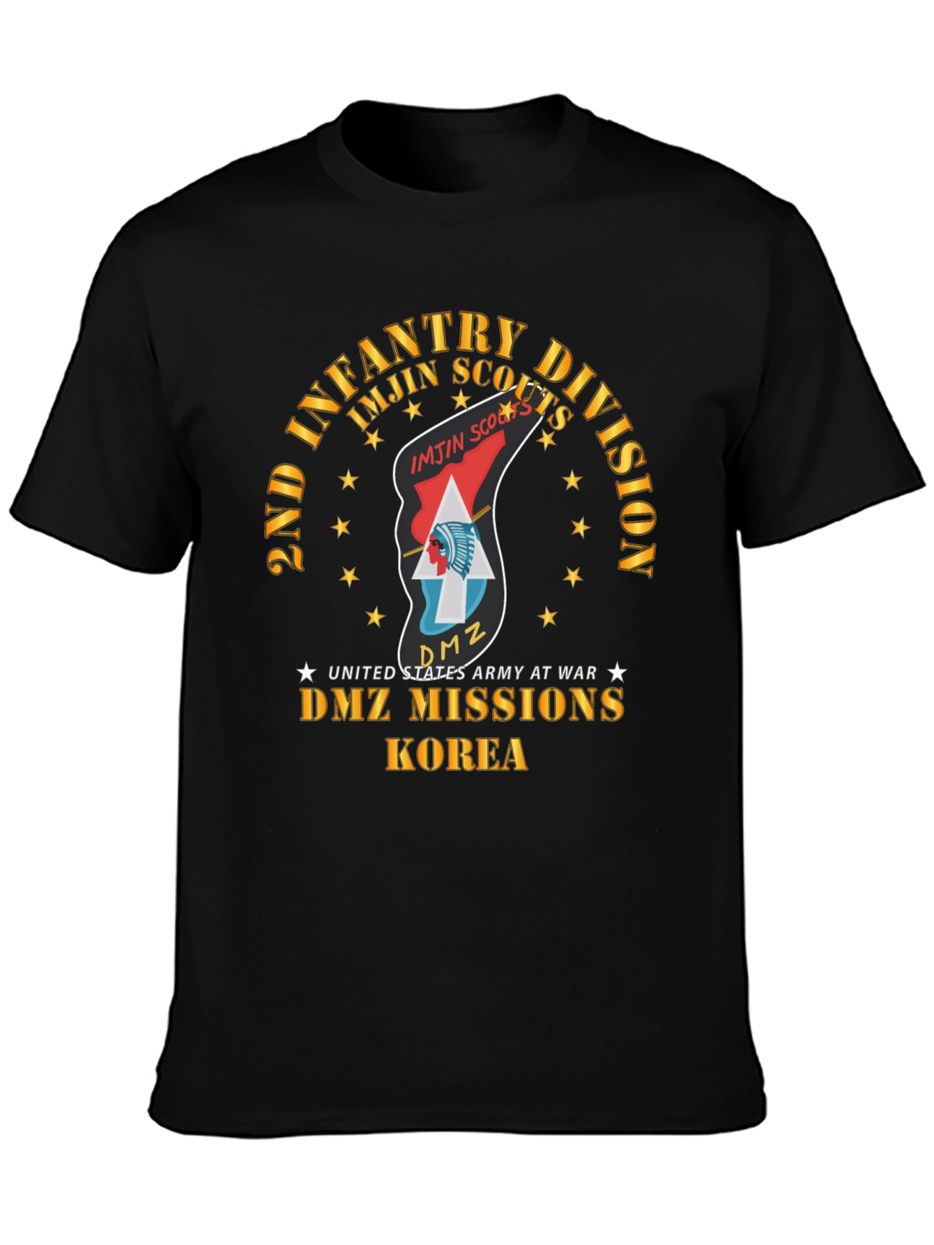 2nd Infantry Division DMZ Missions Korea T-Shirt